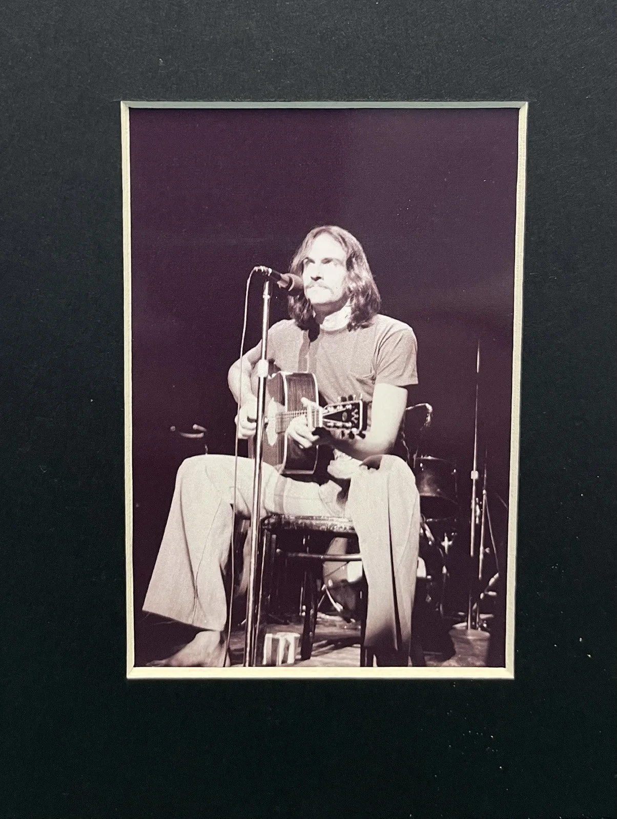 JAMES TAYLOR. 35mm Film Cell Mounted Display, image 2