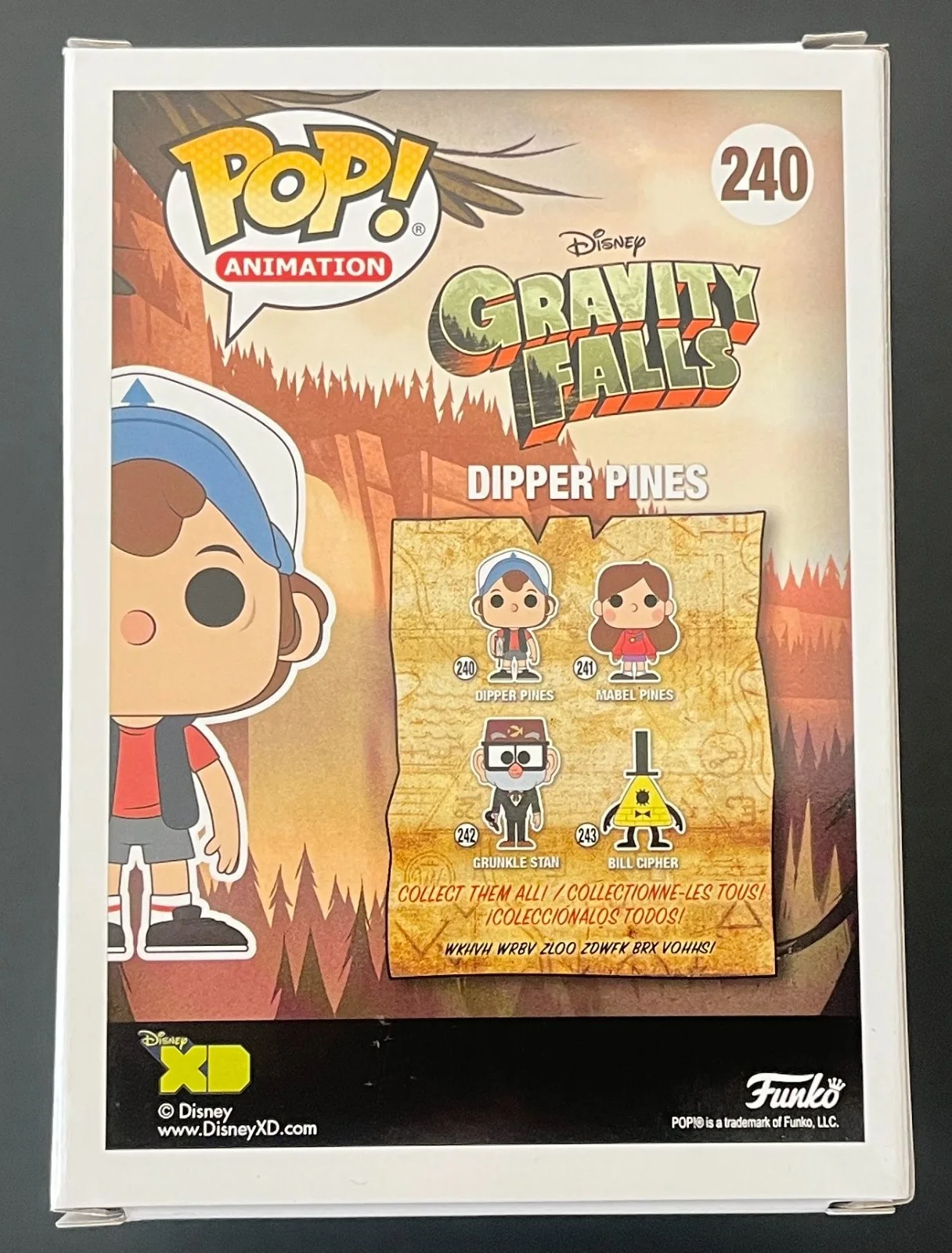 JASON RITTER SIGNED GRAVITY FALLS DIPPER PINES FUNKO w/EXACT PROOF & BECKETT COA, изображение 5