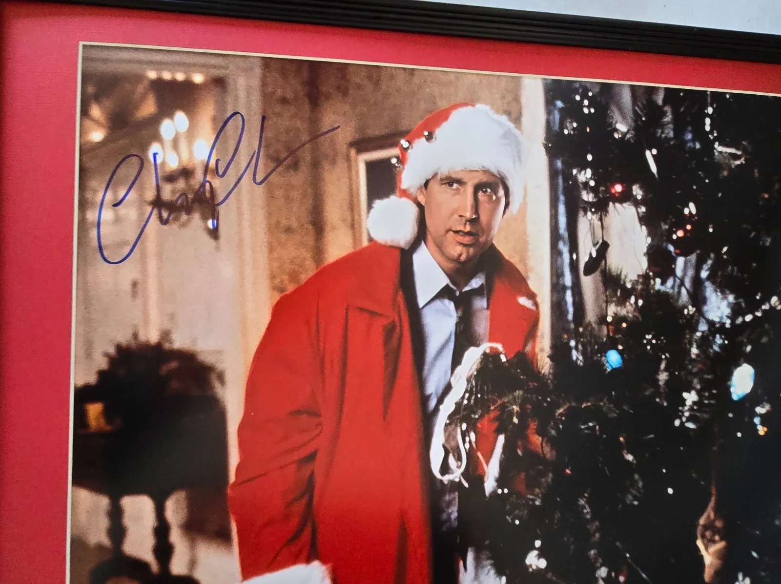 Chevy Chase Signed Framed Photo Display 18x24 BECKETT Christmas Vacation, изображение 2