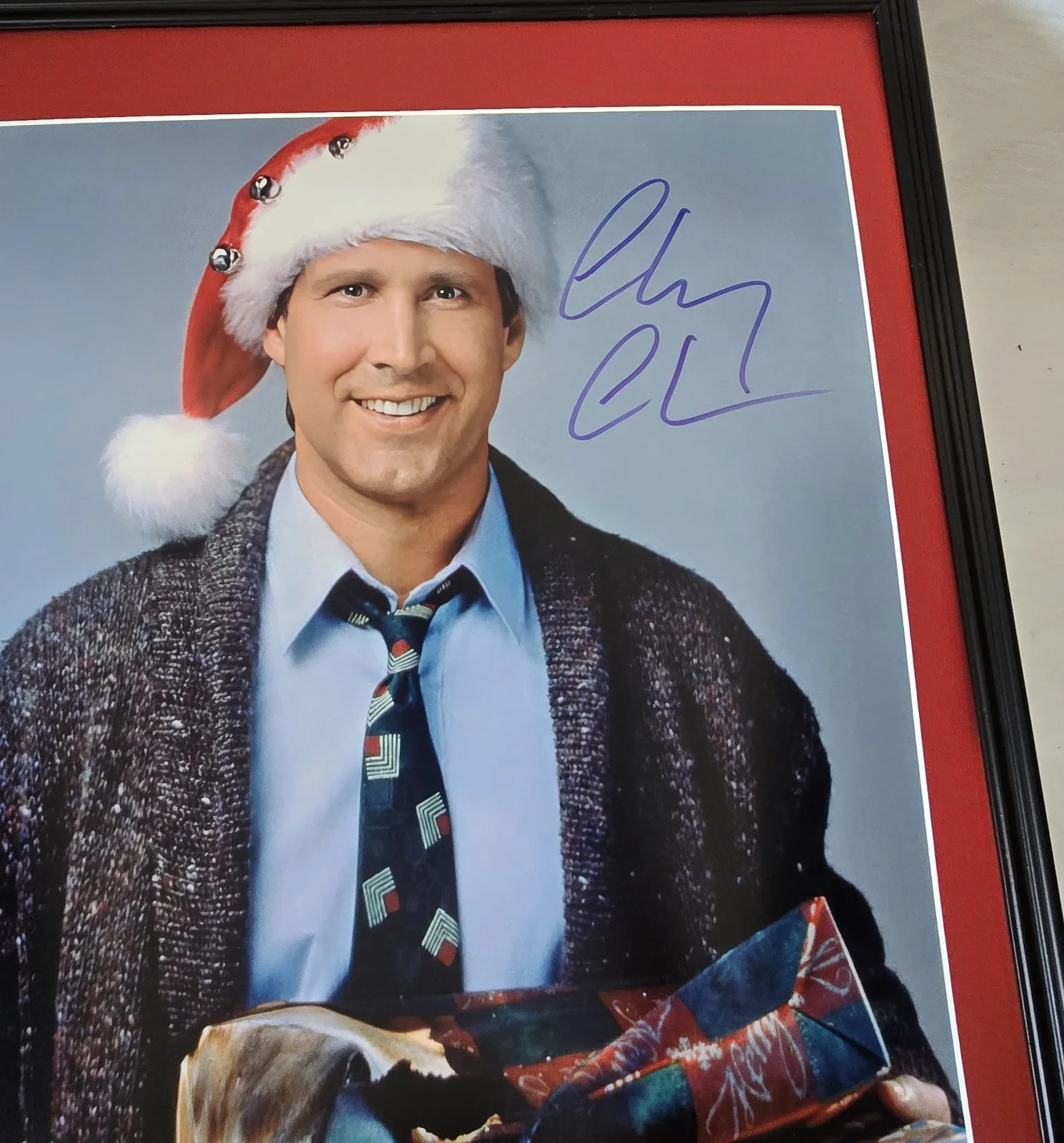 Chevy Chase Signed Framed Photo Display 18x24 BECKETT Christmas Vacation, изображение 2