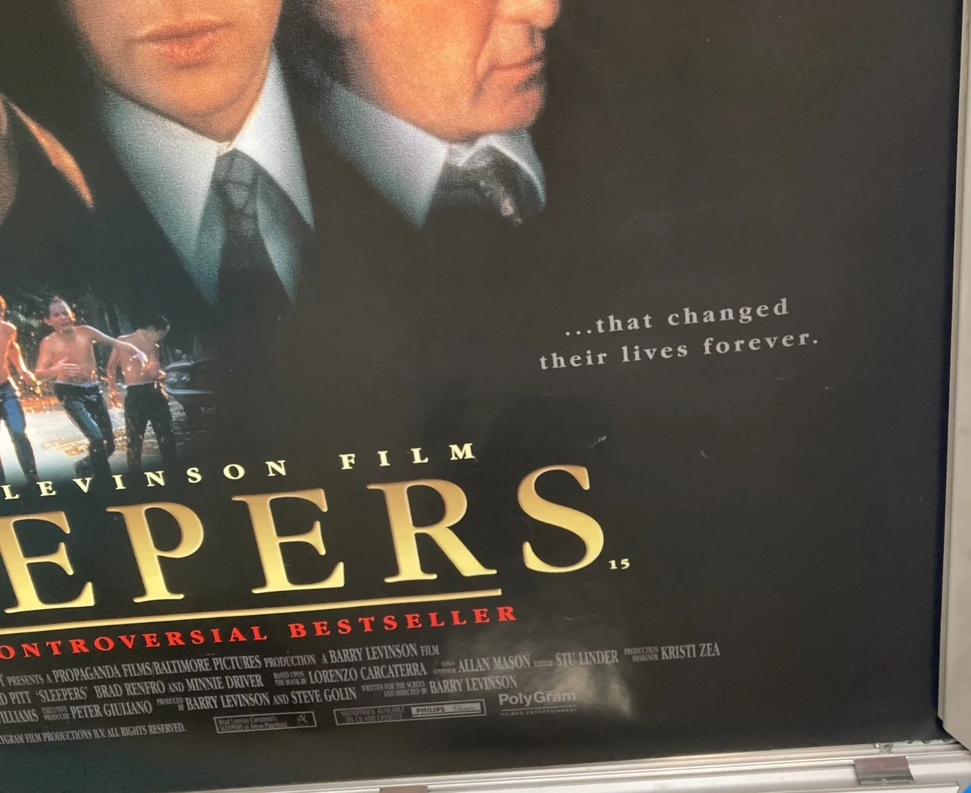 Cinema Poster: SLEEPERS 1997 (Quad) Robert De Niro Kevin Bacon Brad Pitt, изображение 4