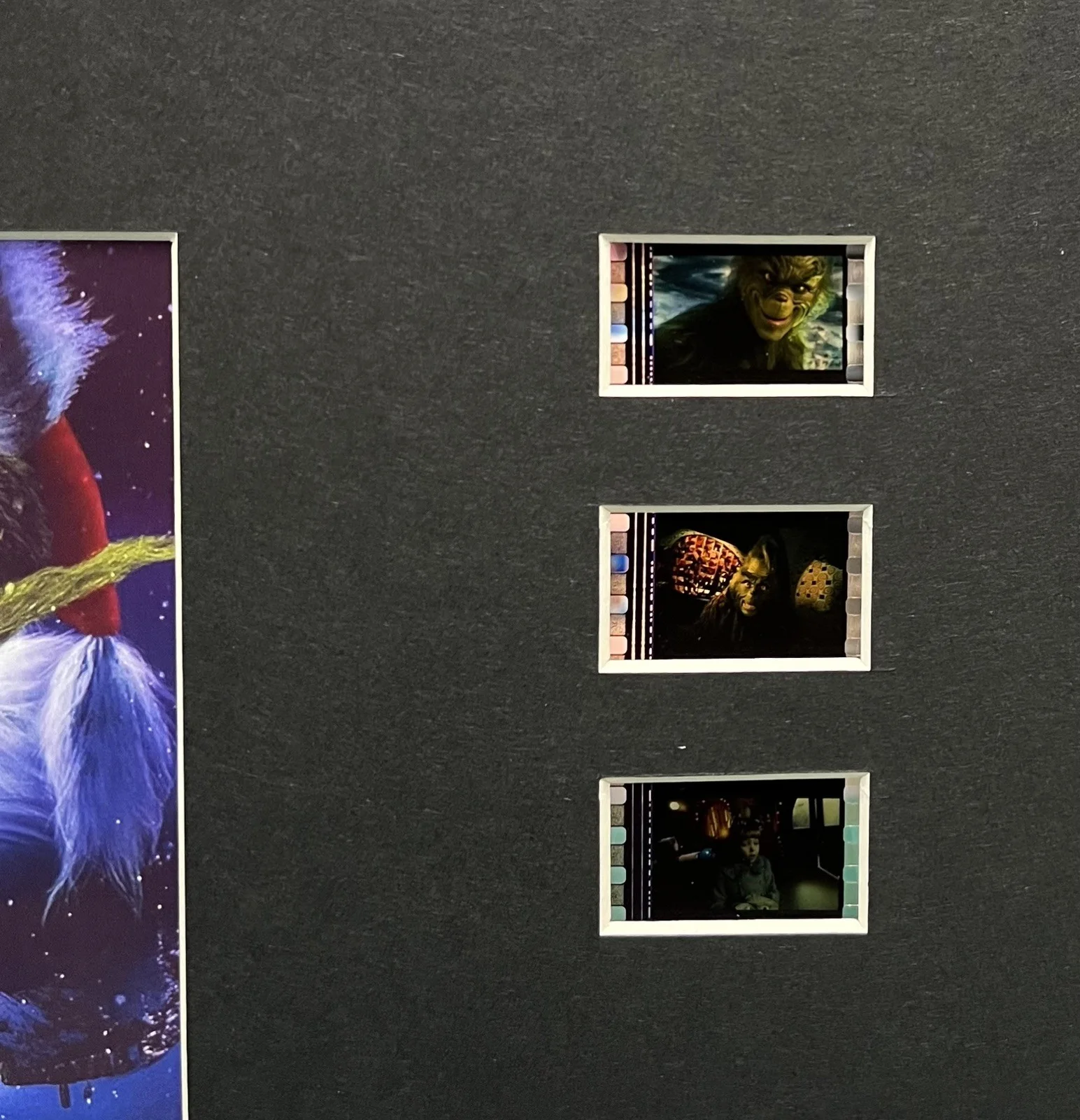 HOW THE GRINCH STOLE CHRISTMAS. 35mm Film Cell MOUNTED DISPLAY, изображение 3
