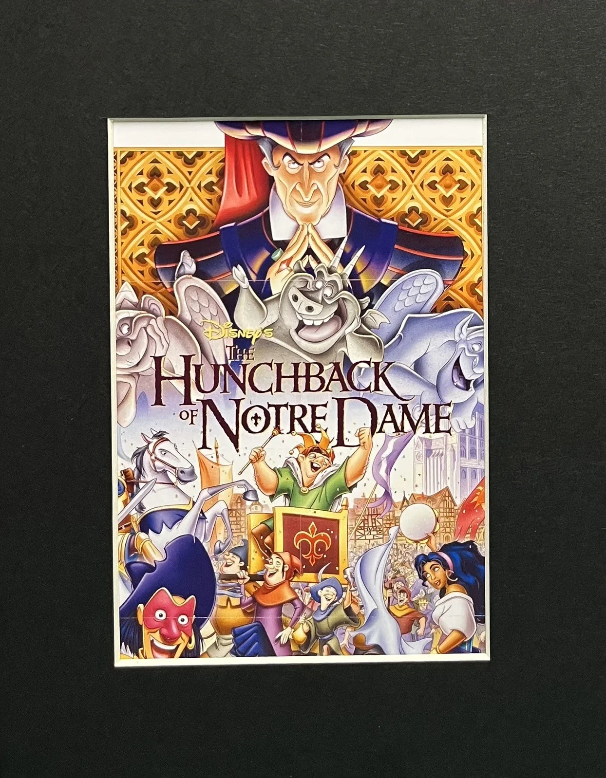 THE HUNCHBACK OF NOTRE DAME . 35mm Film Cell MOUNTED DISPLAY, image 2