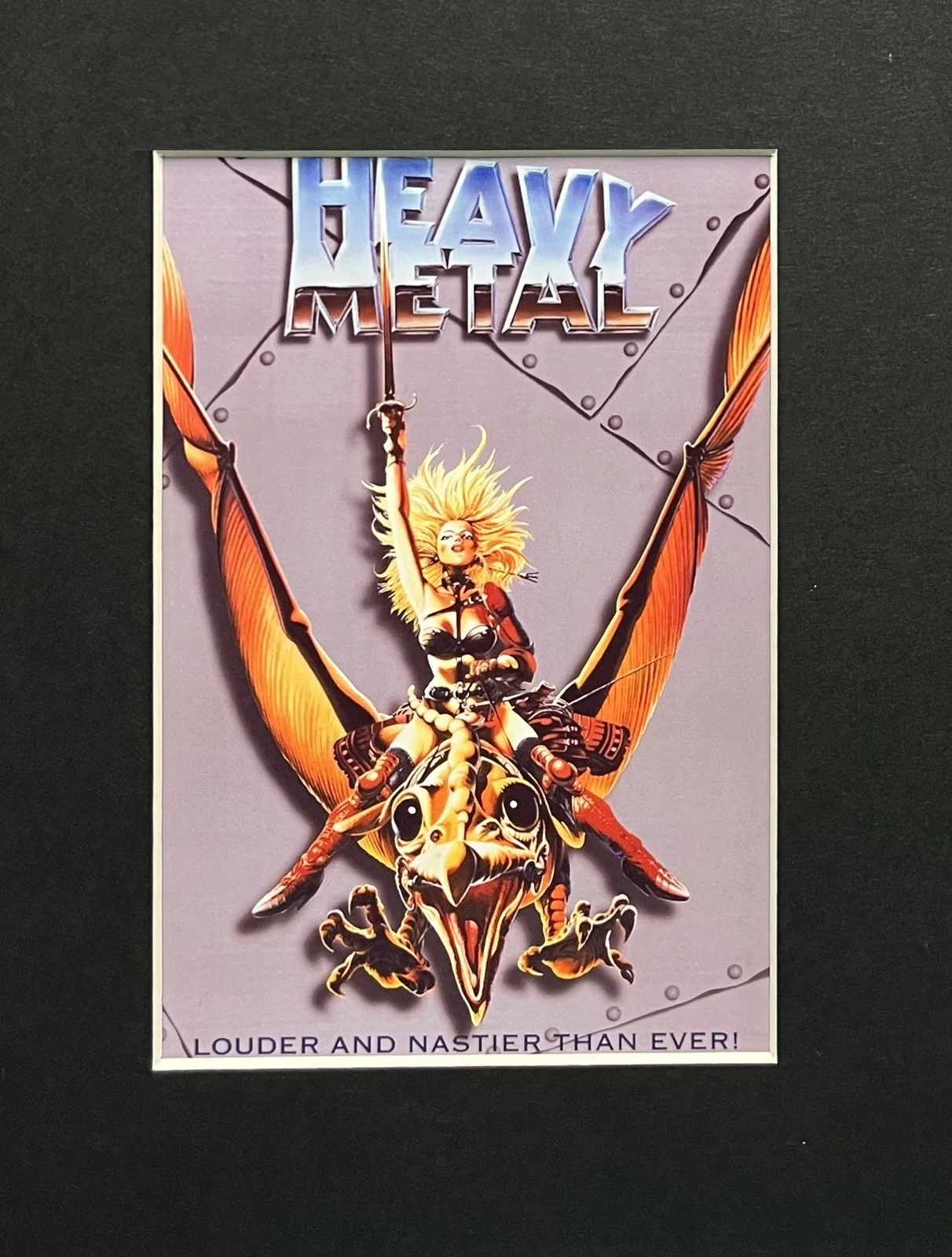 HEAVY METAL . 35mm Film Cell MOUNTED DISPLAY, image 2