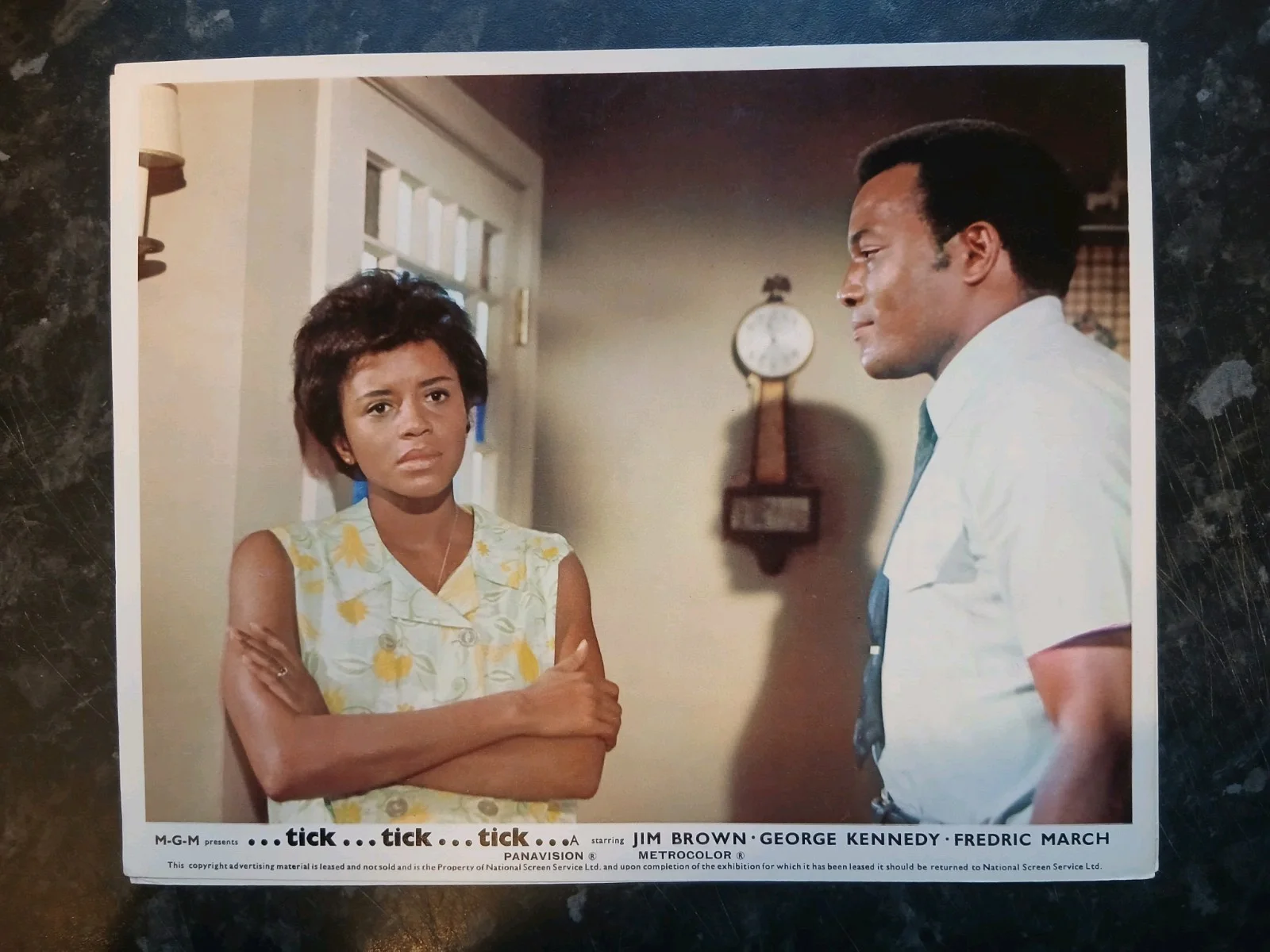 TICK TICK TICK. SET OF 8 LOBBY CARDS, 1970. JIM BROWN, GEORGE KENNEDY., изображение 3