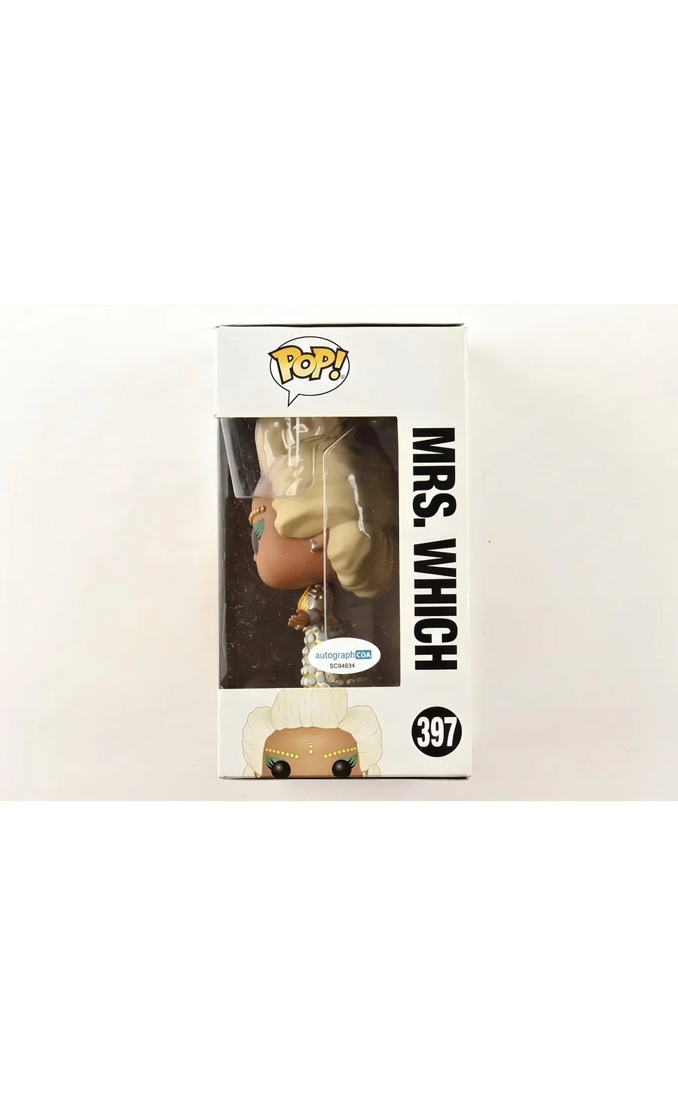 Oprah Winfrey — Oprah Winfrey Signed A Wrinkle In Time Mrs Which Funko Pop Vinyl Figure