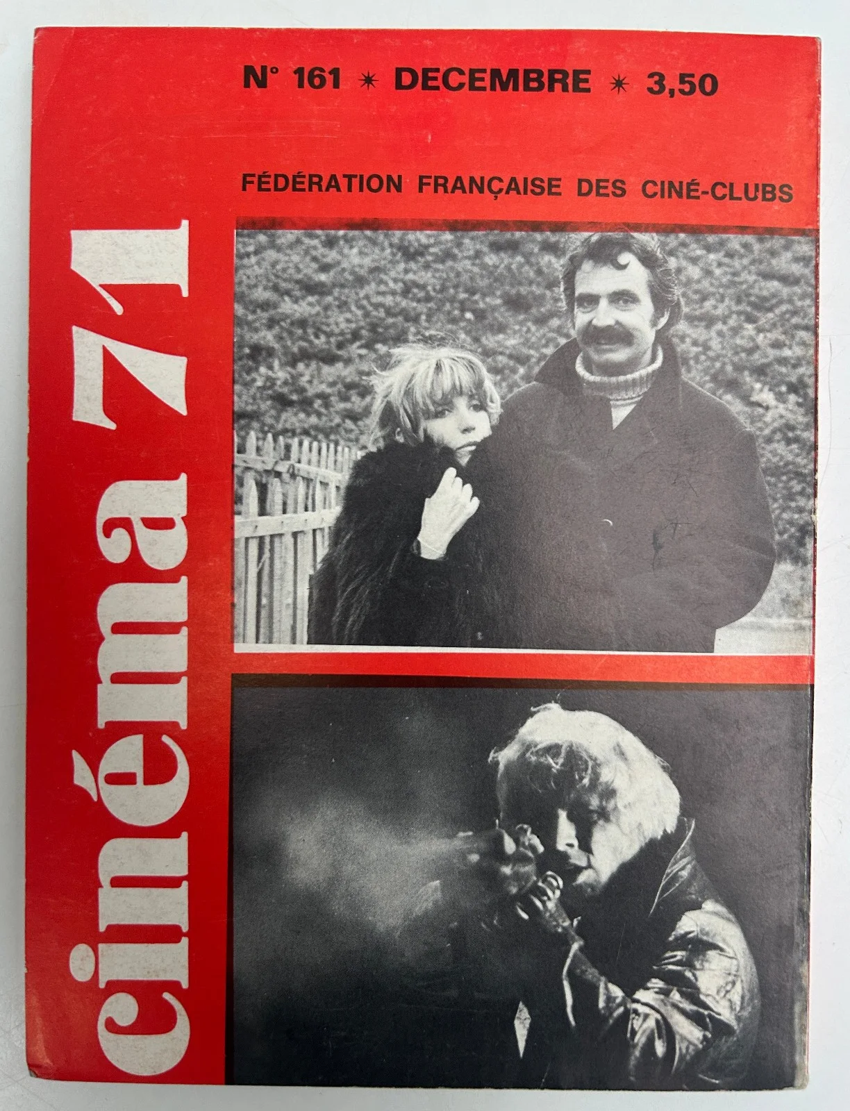 Cinema 71 George Lucas THX1138 cover & review {French language}, изображение 2
