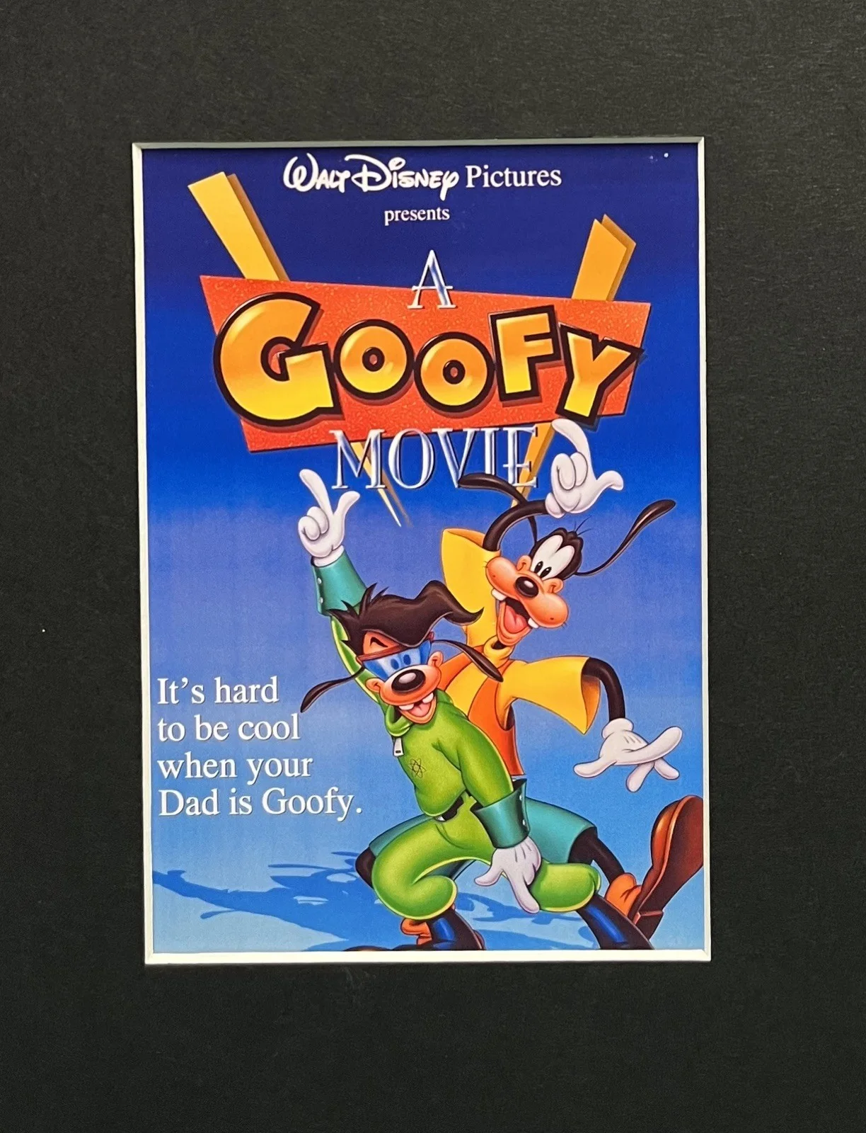 A GOOFY MOVIE . 35mm Film Cell MOUNTED DISPLAY, изображение 2