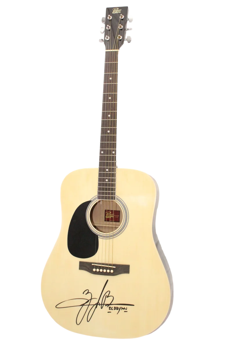 Zach Bryan — Zach Bryan Signed Autograph Acoustic Guitar - American Heartbreak w/ JSA COA, изображение 2