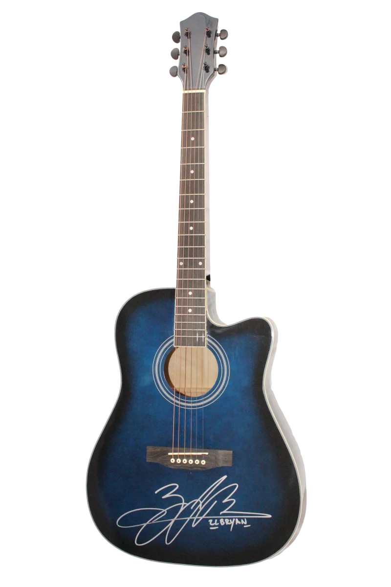 Zach Bryan — Zach Bryan Signed Autograph Acoustic Guitar Country Music Superstar Beckett COA, изображение 2