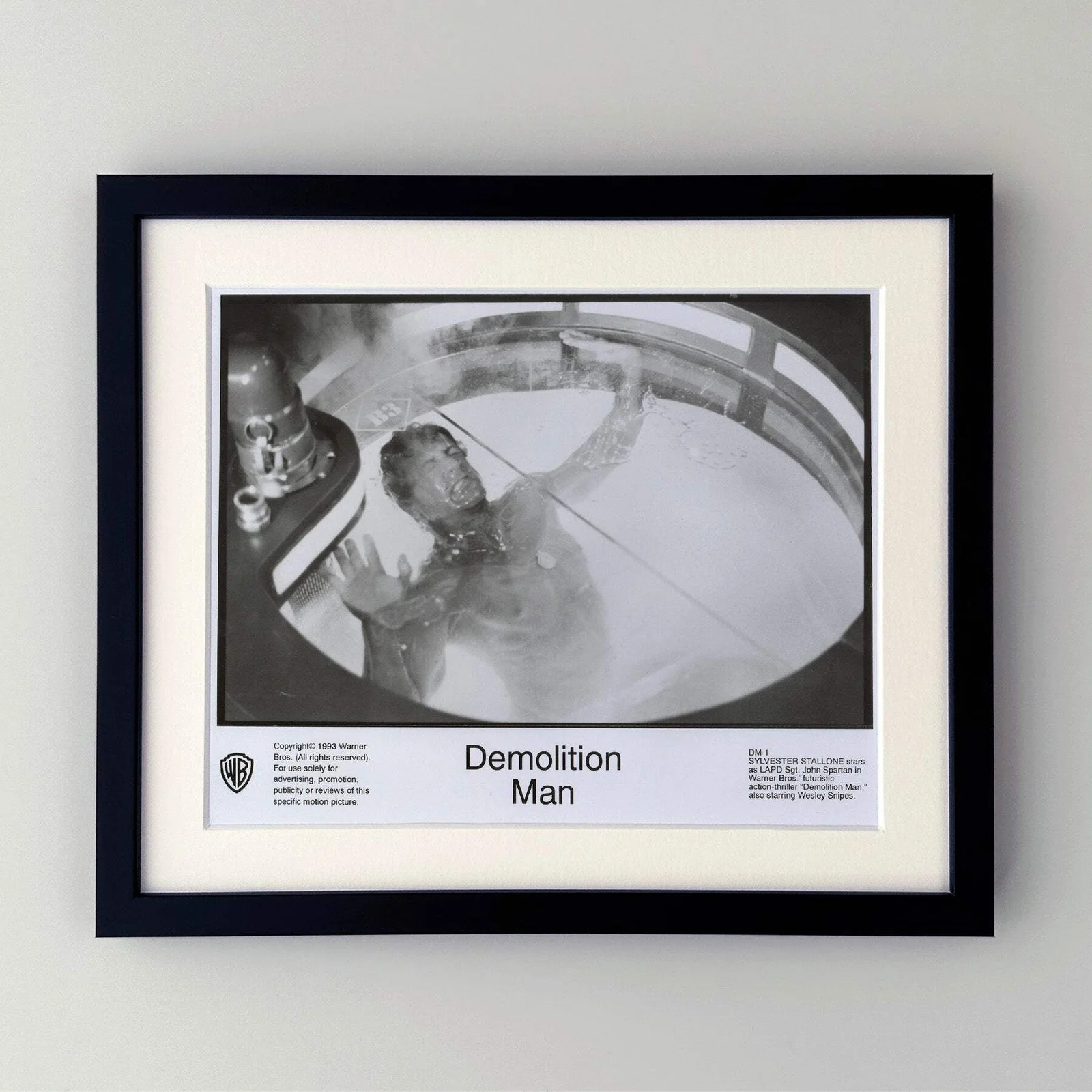 Demolition Man (1993) Press Publicity Still - Framed, image 2