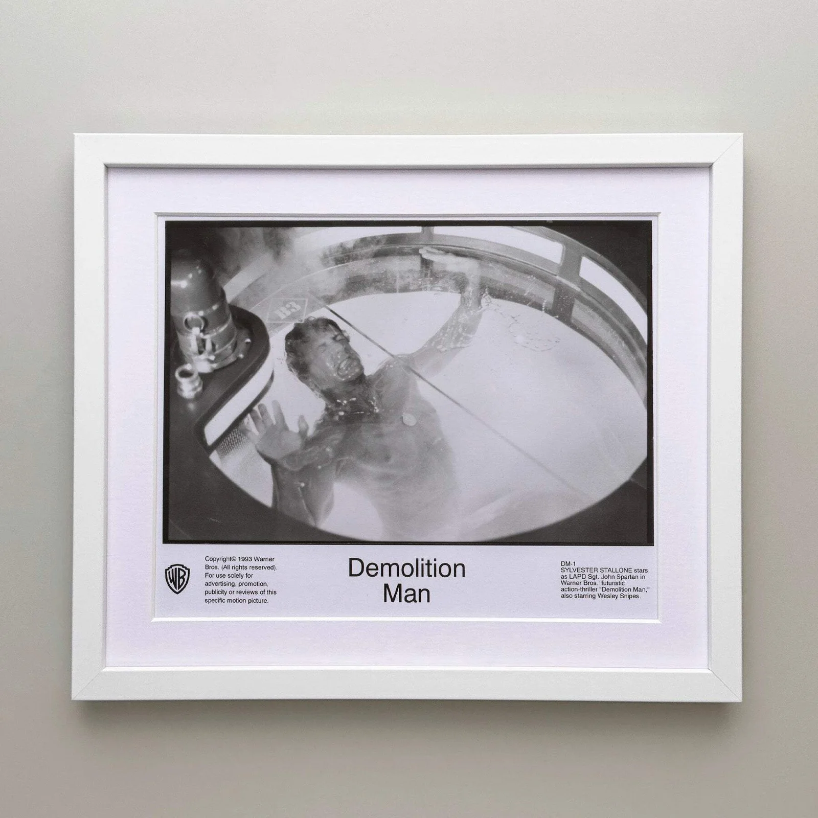 Demolition Man (1993) Press Publicity Still - Framed, image 3