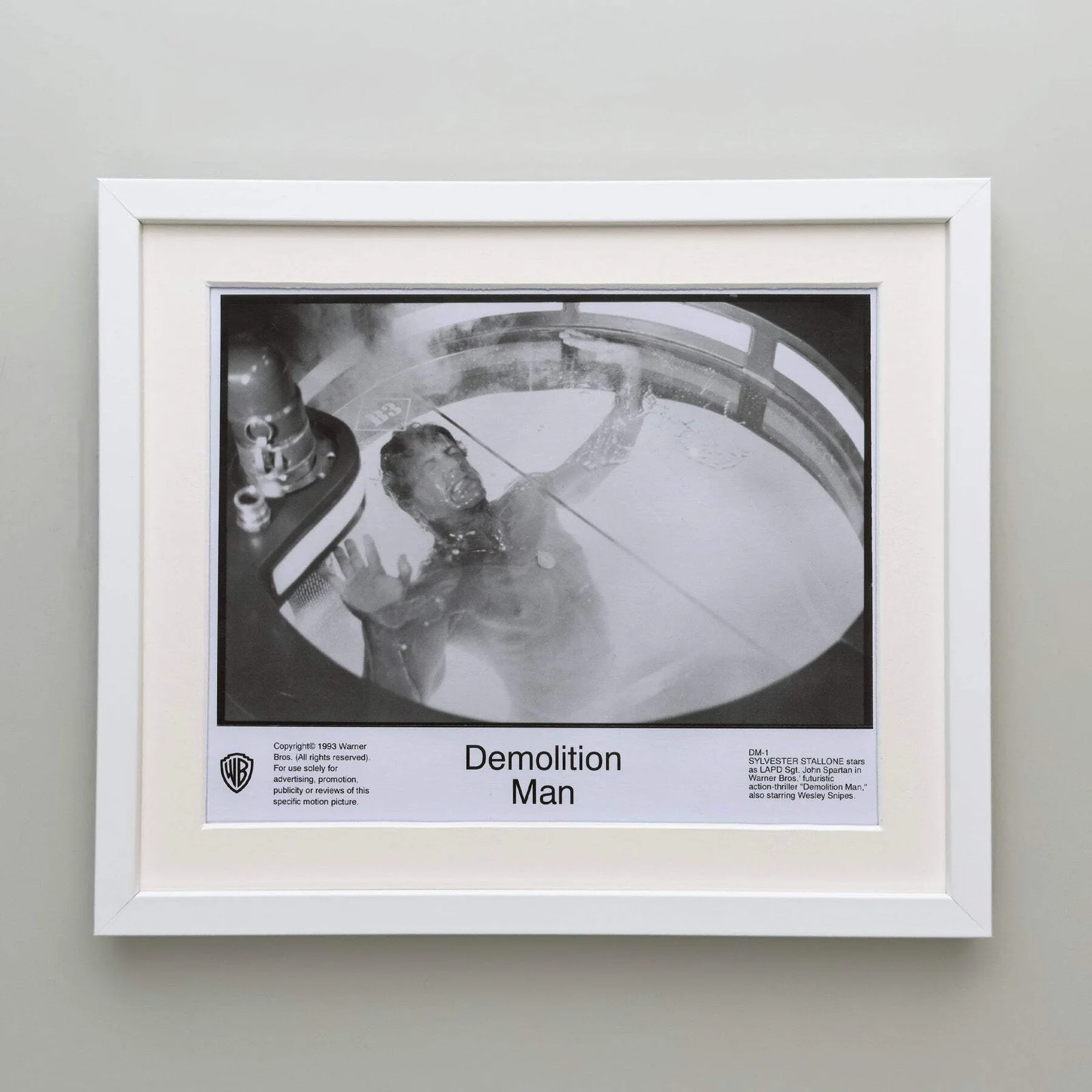 Demolition Man (1993) Press Publicity Still - Framed, image 4