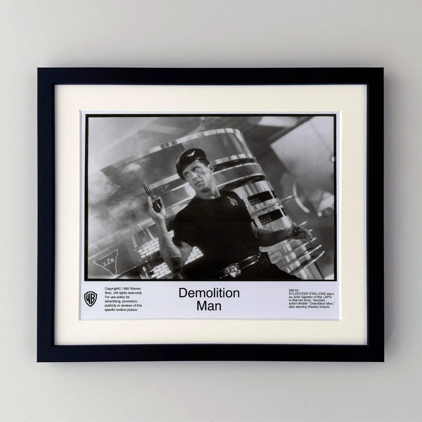 Demolition Man (1993) Press Publicity Still - Framed, image 2