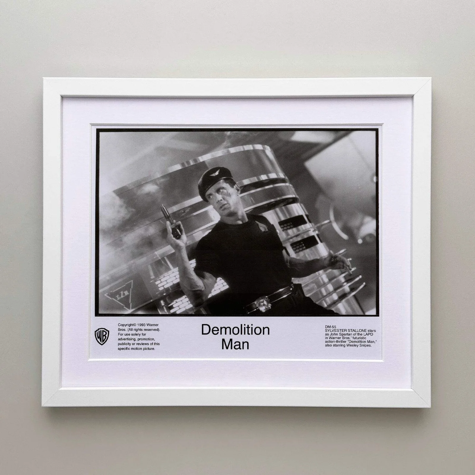 Demolition Man (1993) Press Publicity Still - Framed, image 3