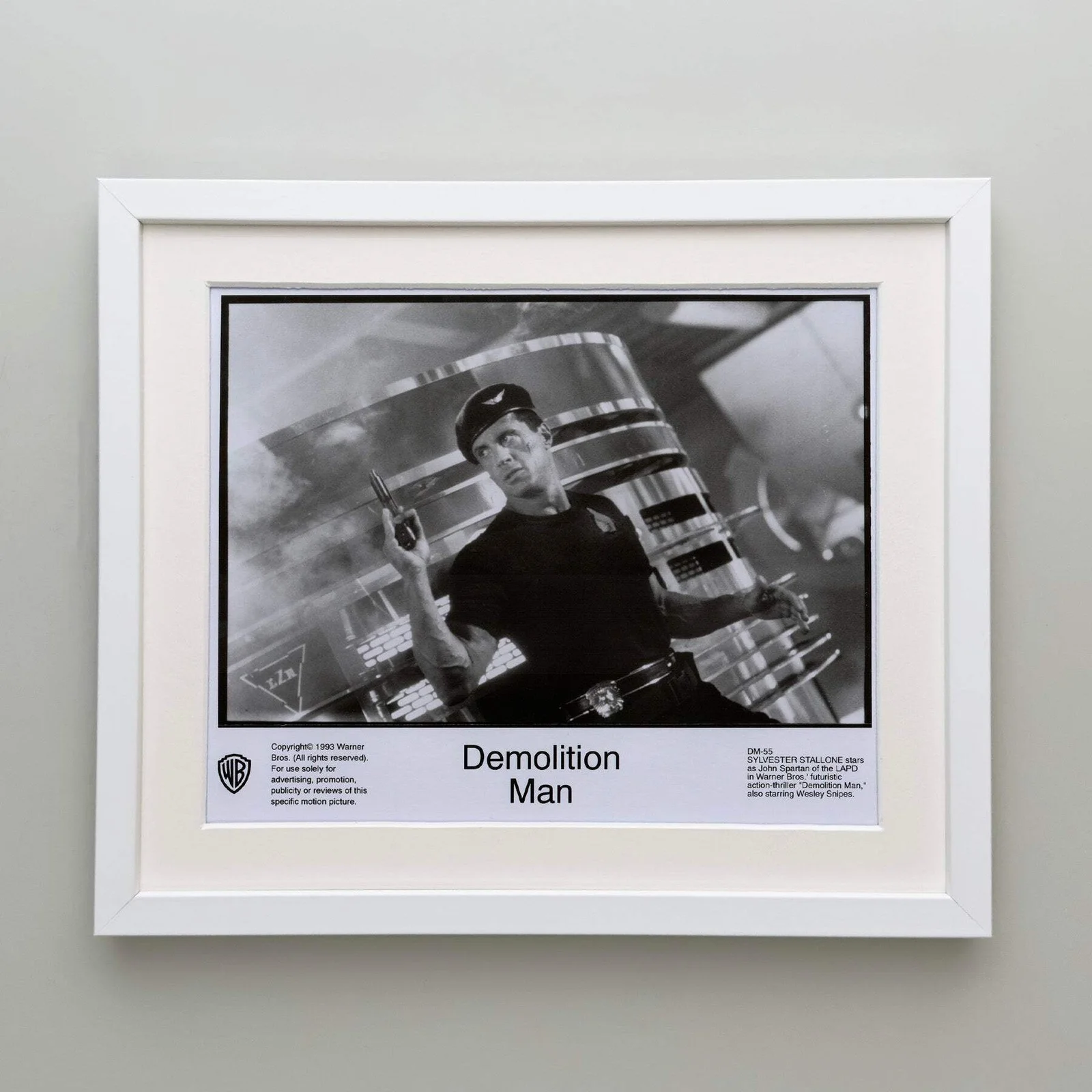 Demolition Man (1993) Press Publicity Still - Framed, image 4