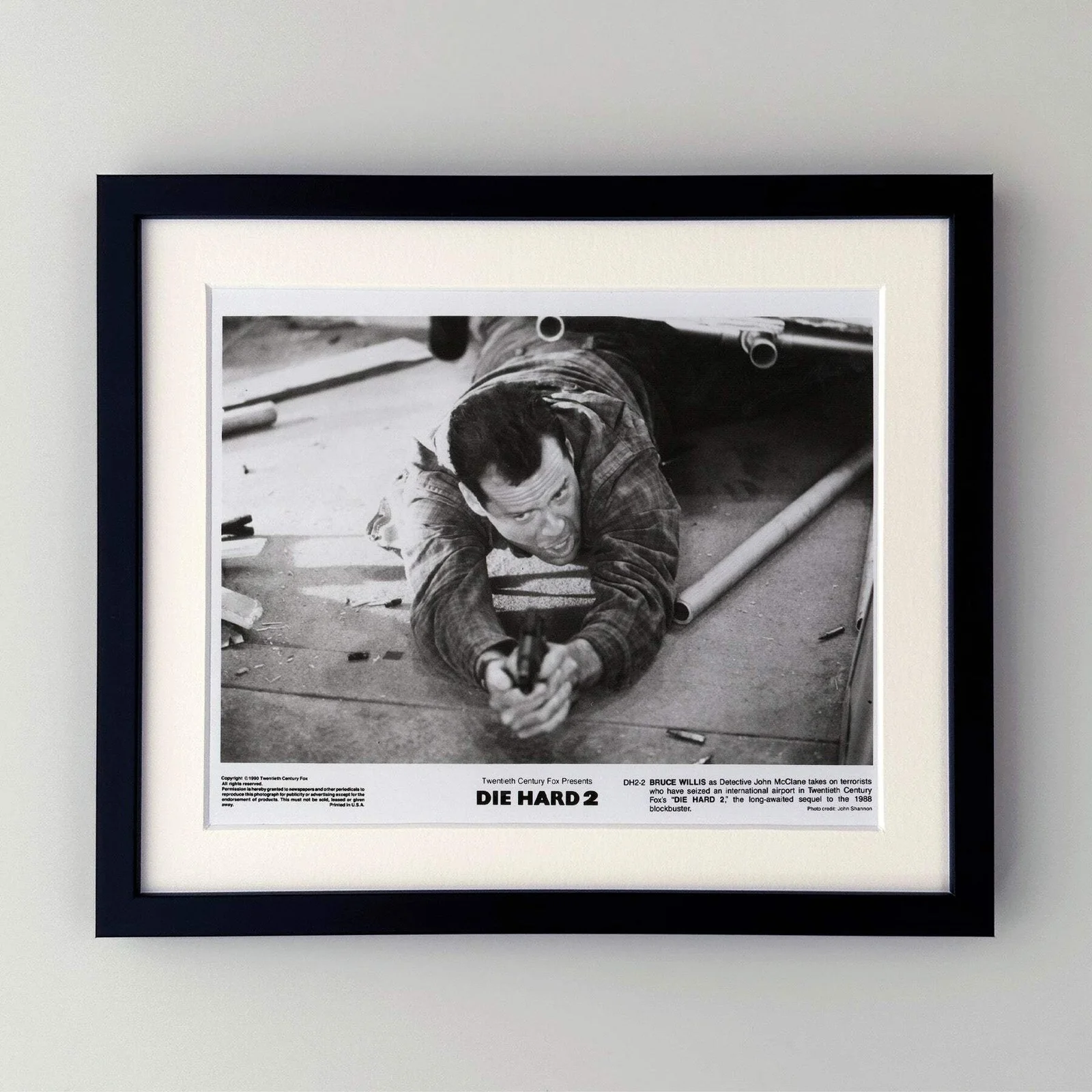 Die Hard 2 (1990) Press Publicity Still - Framed, image 2