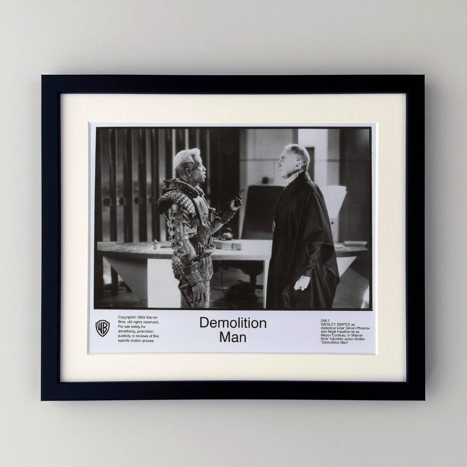 Demolition Man (1993) Press Publicity Still - Framed, image 2