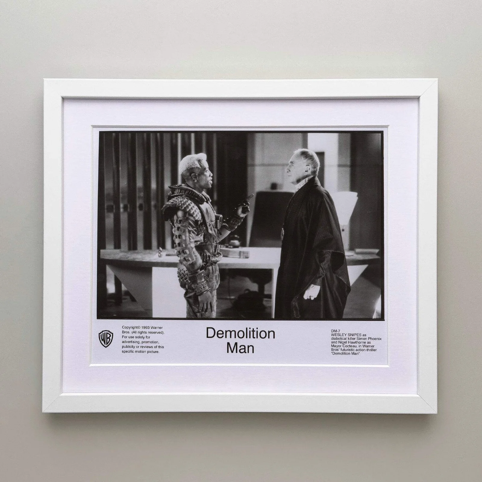 Demolition Man (1993) Press Publicity Still - Framed, image 3