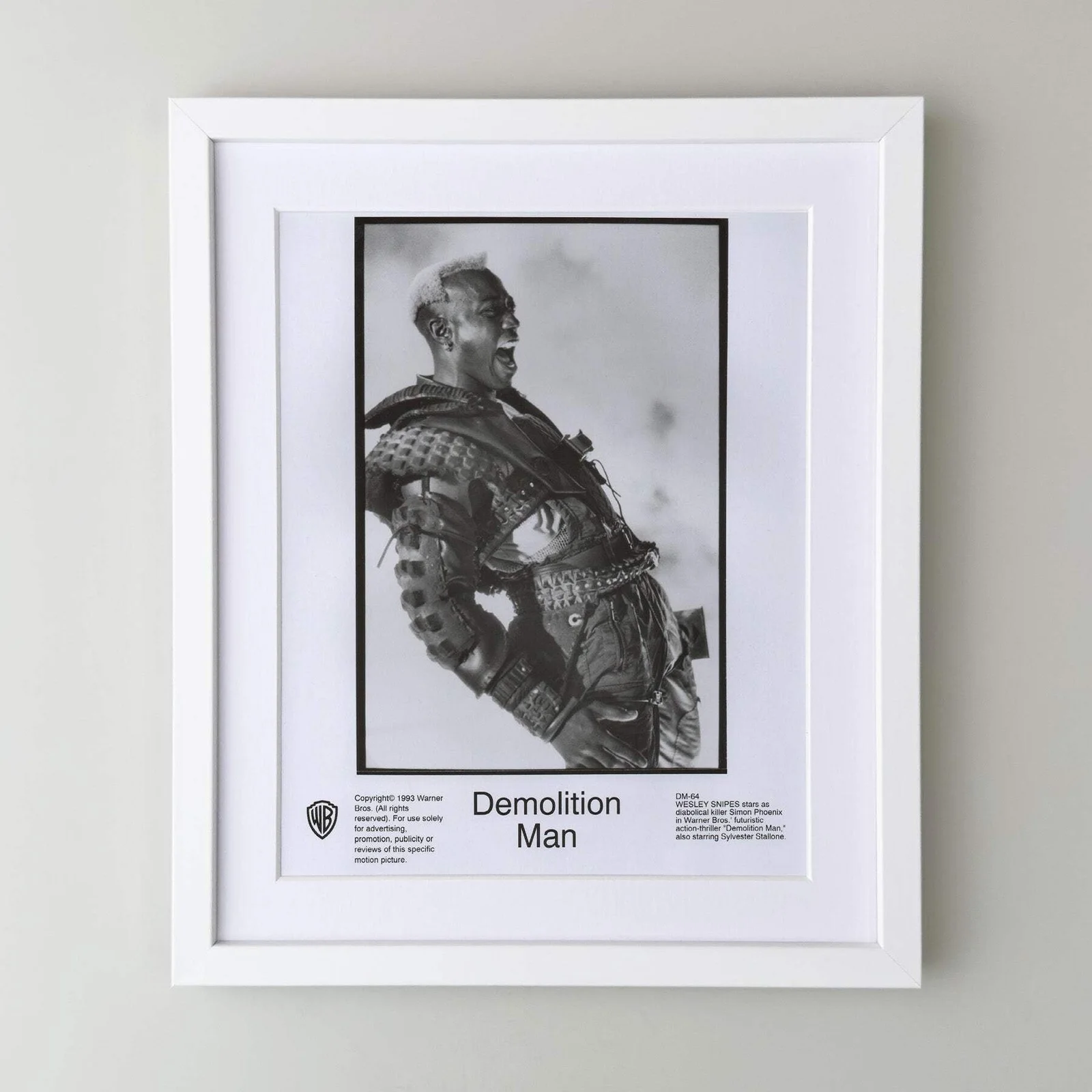 Demolition Man (1993) Press Publicity Still - Framed, image 3
