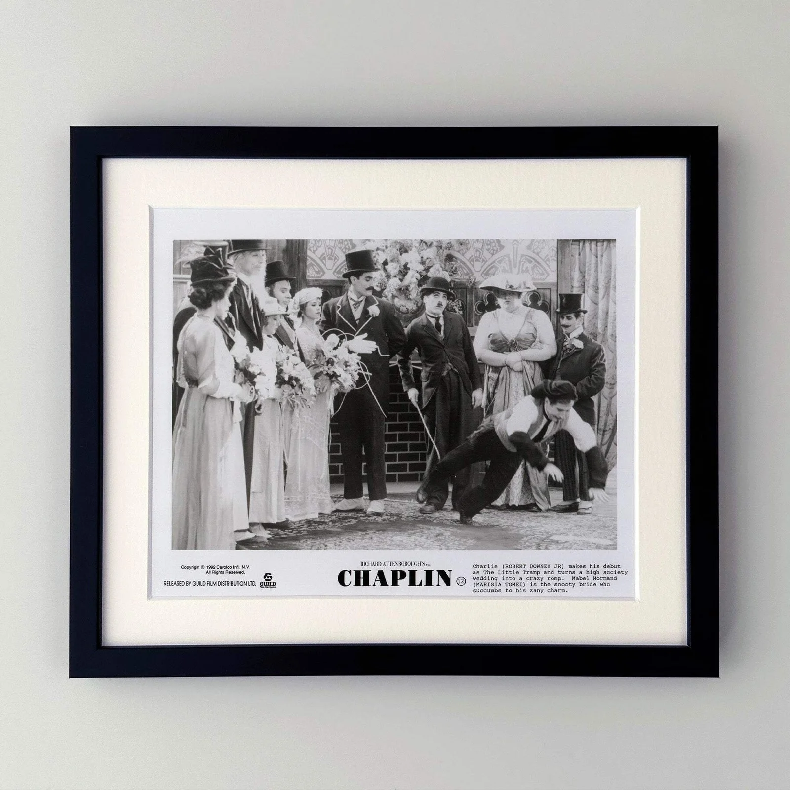 Chaplin (1992) Press Publicity Still - Framed, image 2