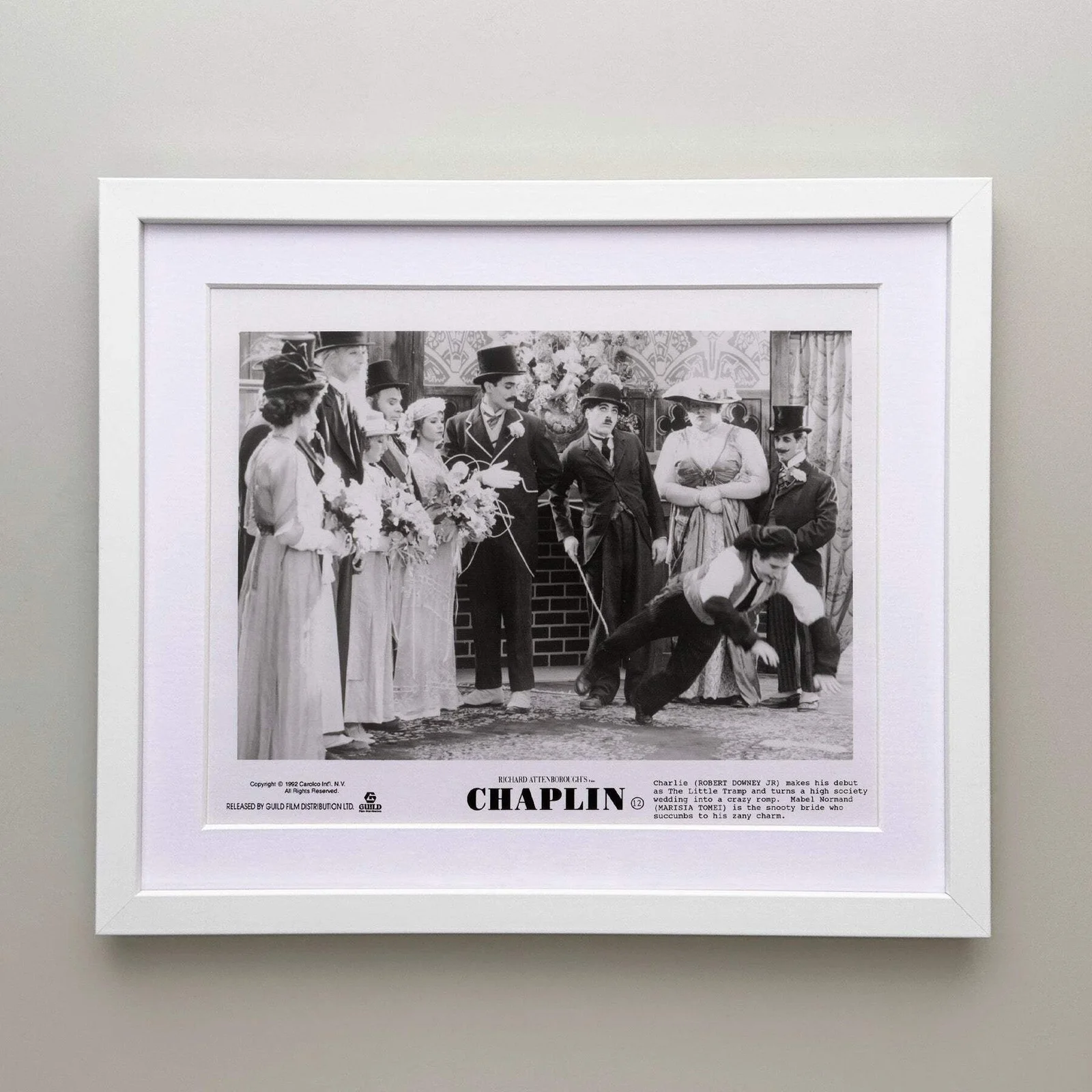 Chaplin (1992) Press Publicity Still - Framed, image 3