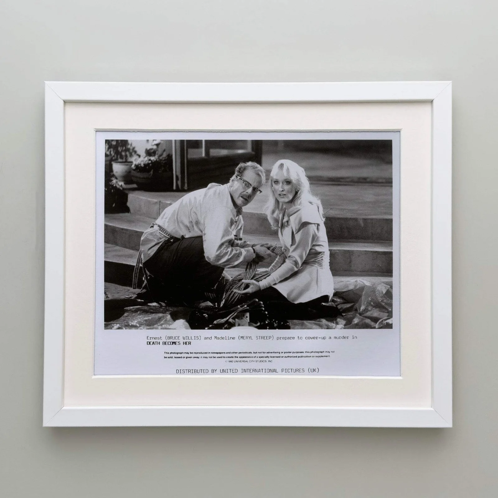 Death Becomes Her (1992) Press Publicity Still - Framed, image 4