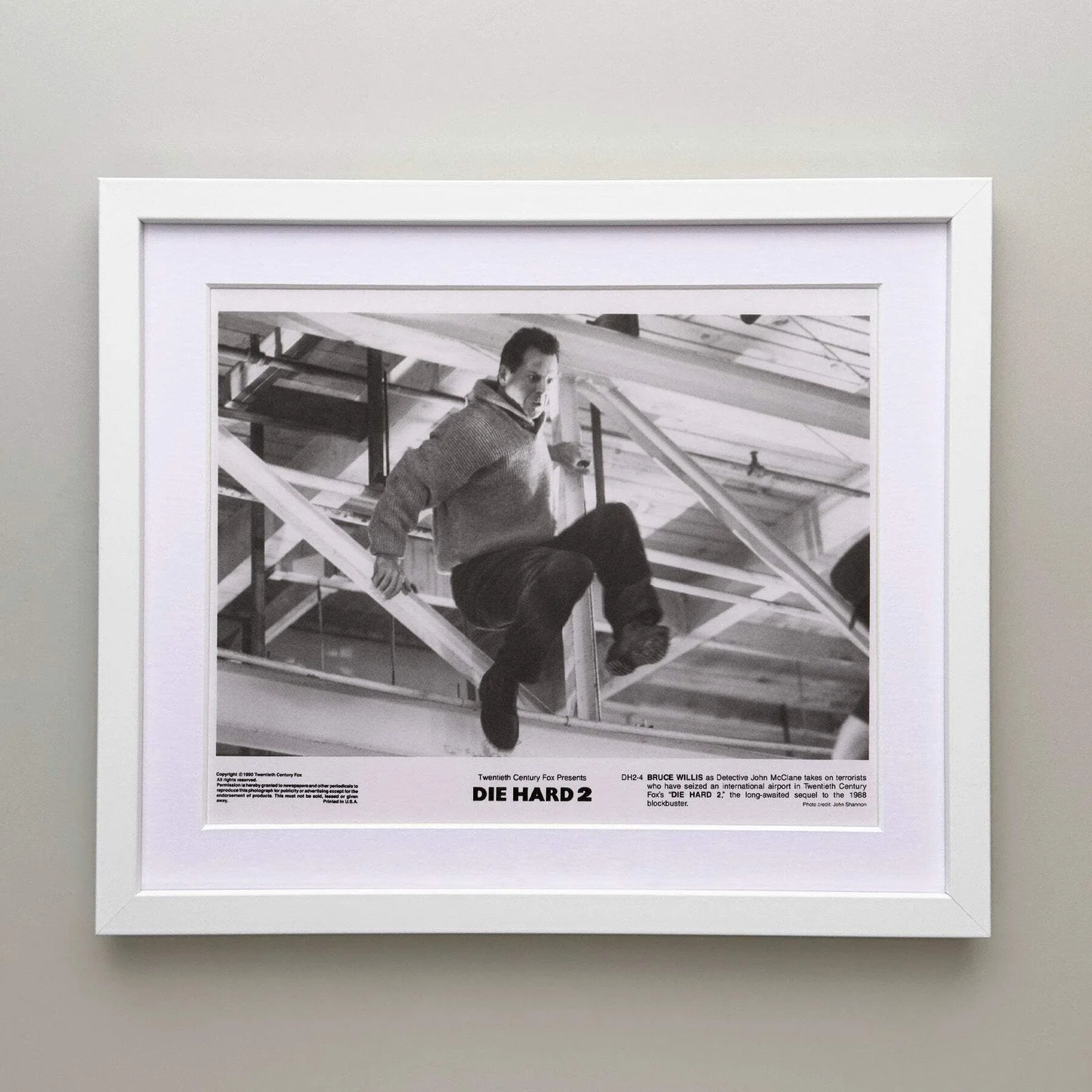 Die Hard 2 (1990) Press Publicity Still - Framed, image 3