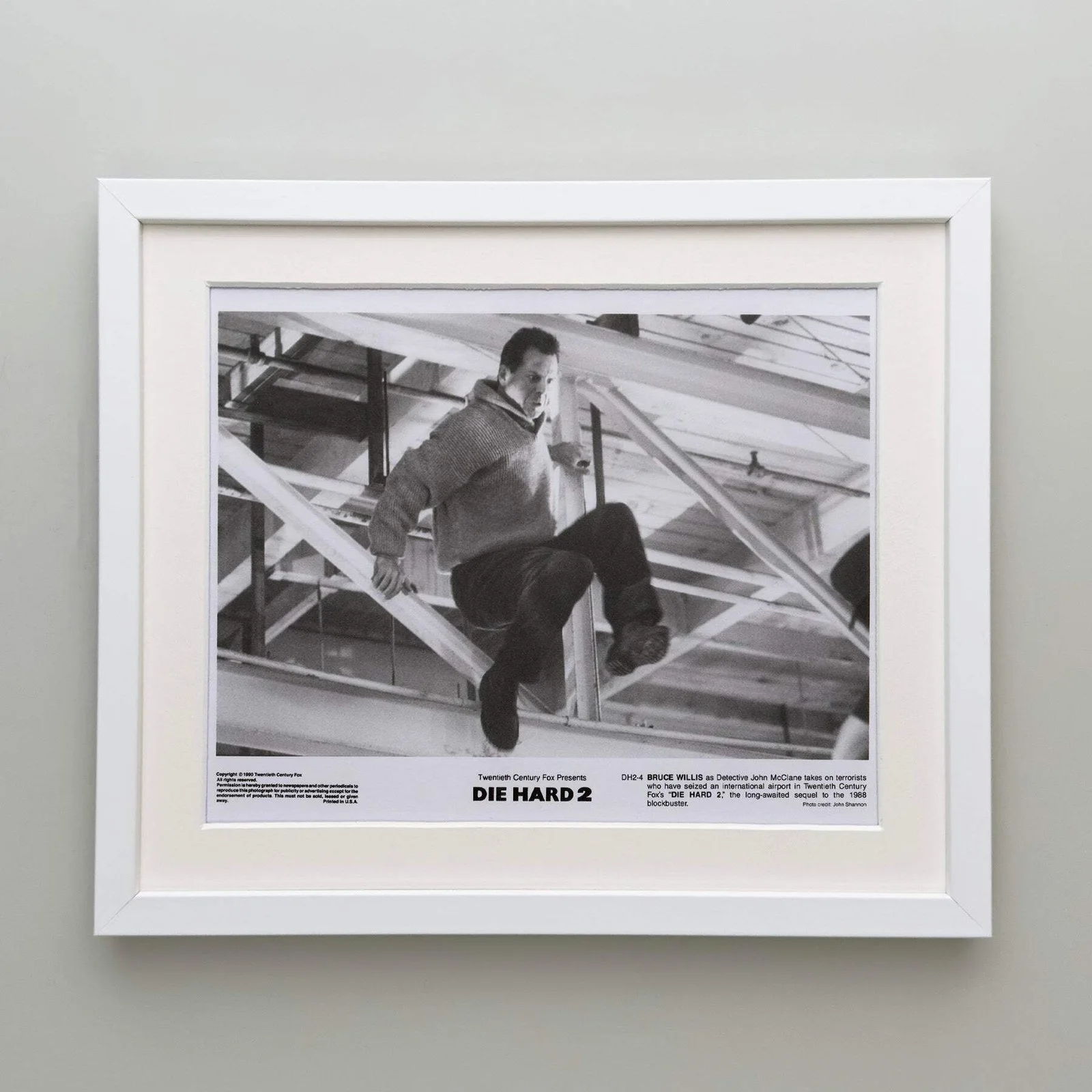 Die Hard 2 (1990) Press Publicity Still - Framed, image 4