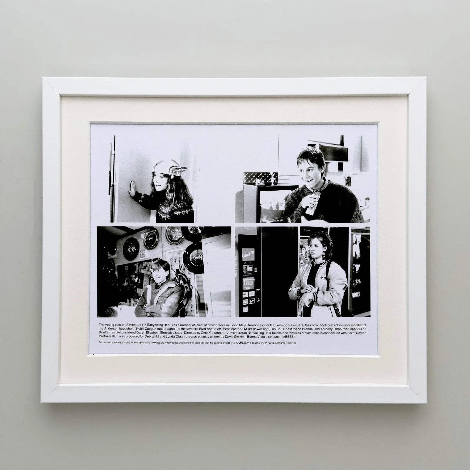 Adventures in Babysitting (1987) Press Publicity Still - Framed, image 4