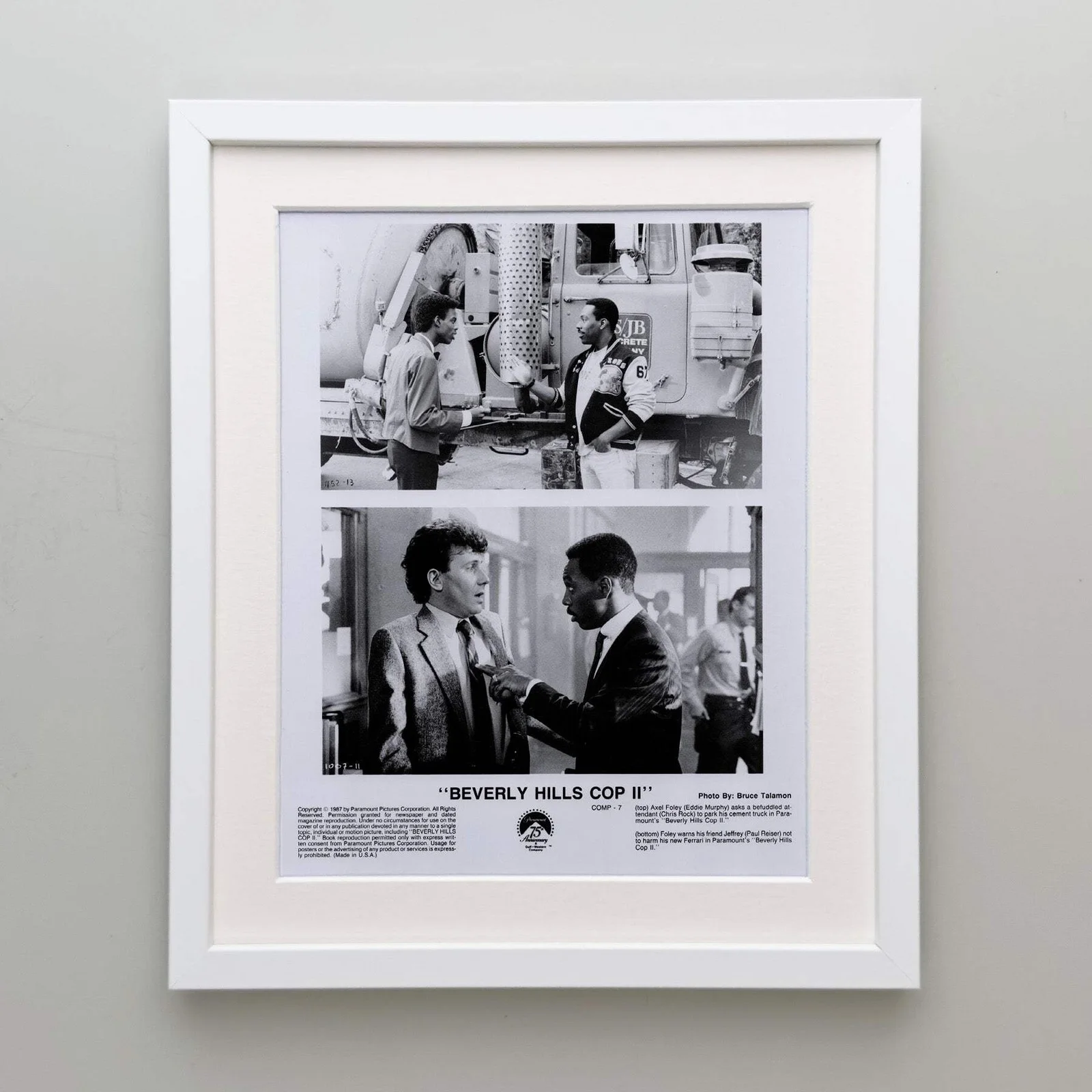 Beverly Hills Cop 2 (1987) Press Publicity Still - Framed, image 4