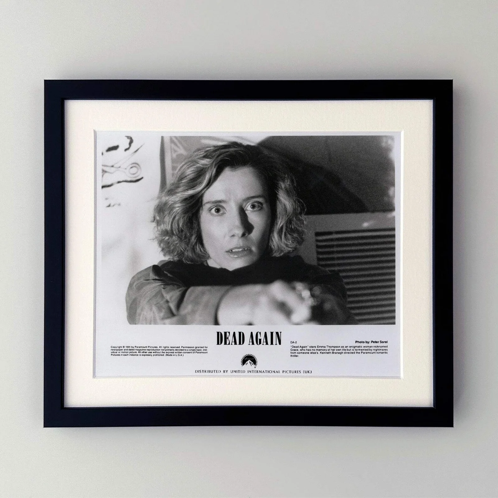 Dead Again (1991) Press Publicity Still - Framed, image 2