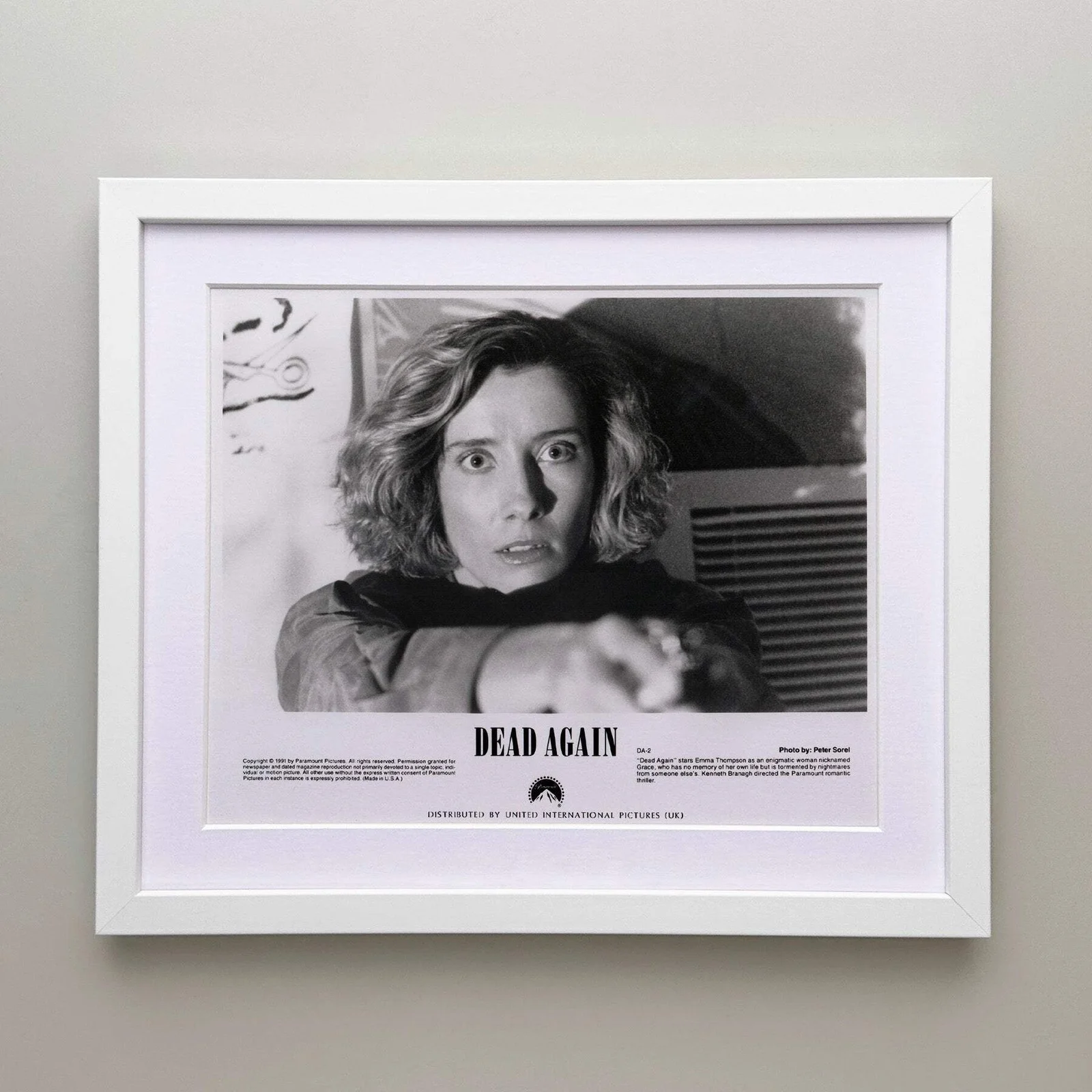 Dead Again (1991) Press Publicity Still - Framed, image 3