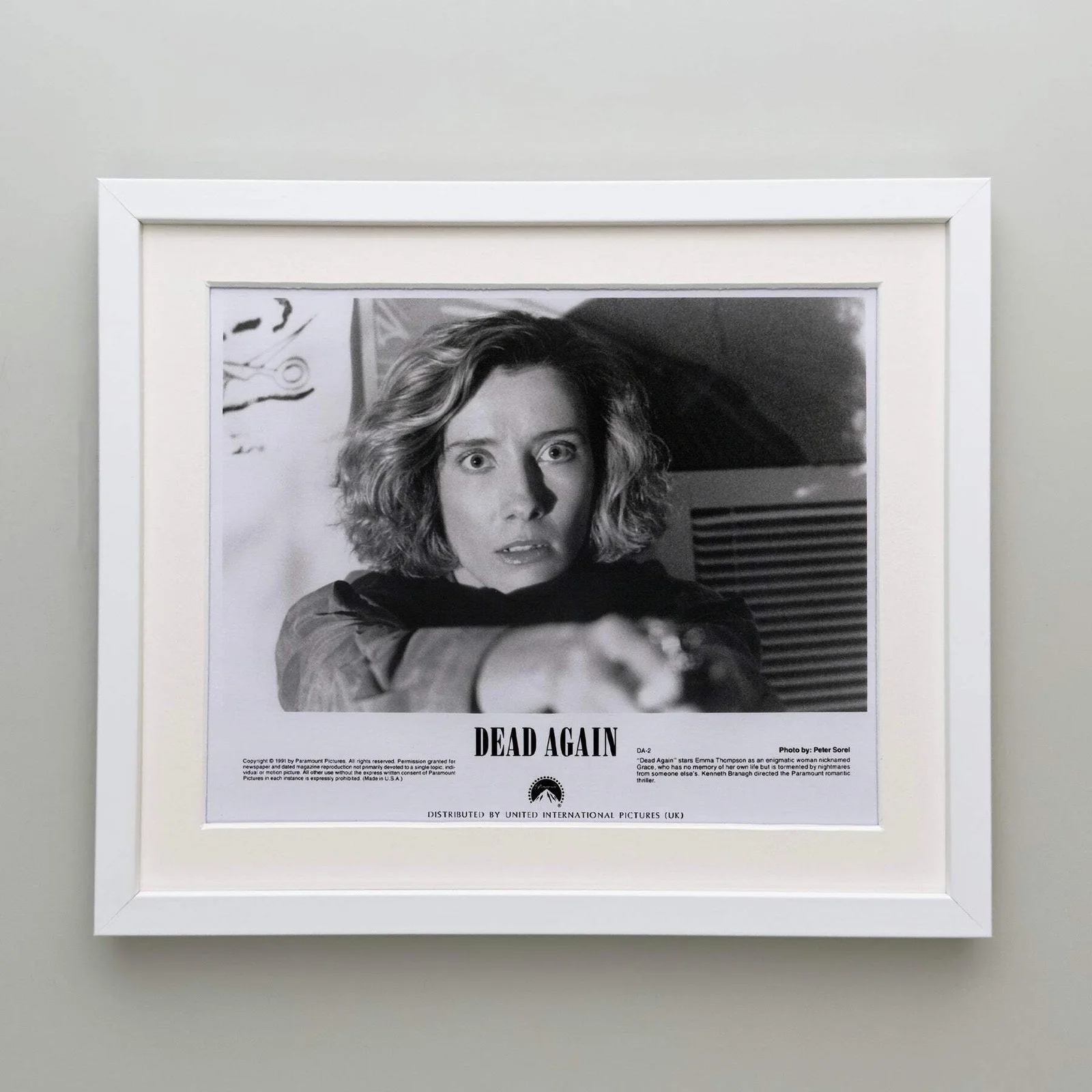 Dead Again (1991) Press Publicity Still - Framed, image 4