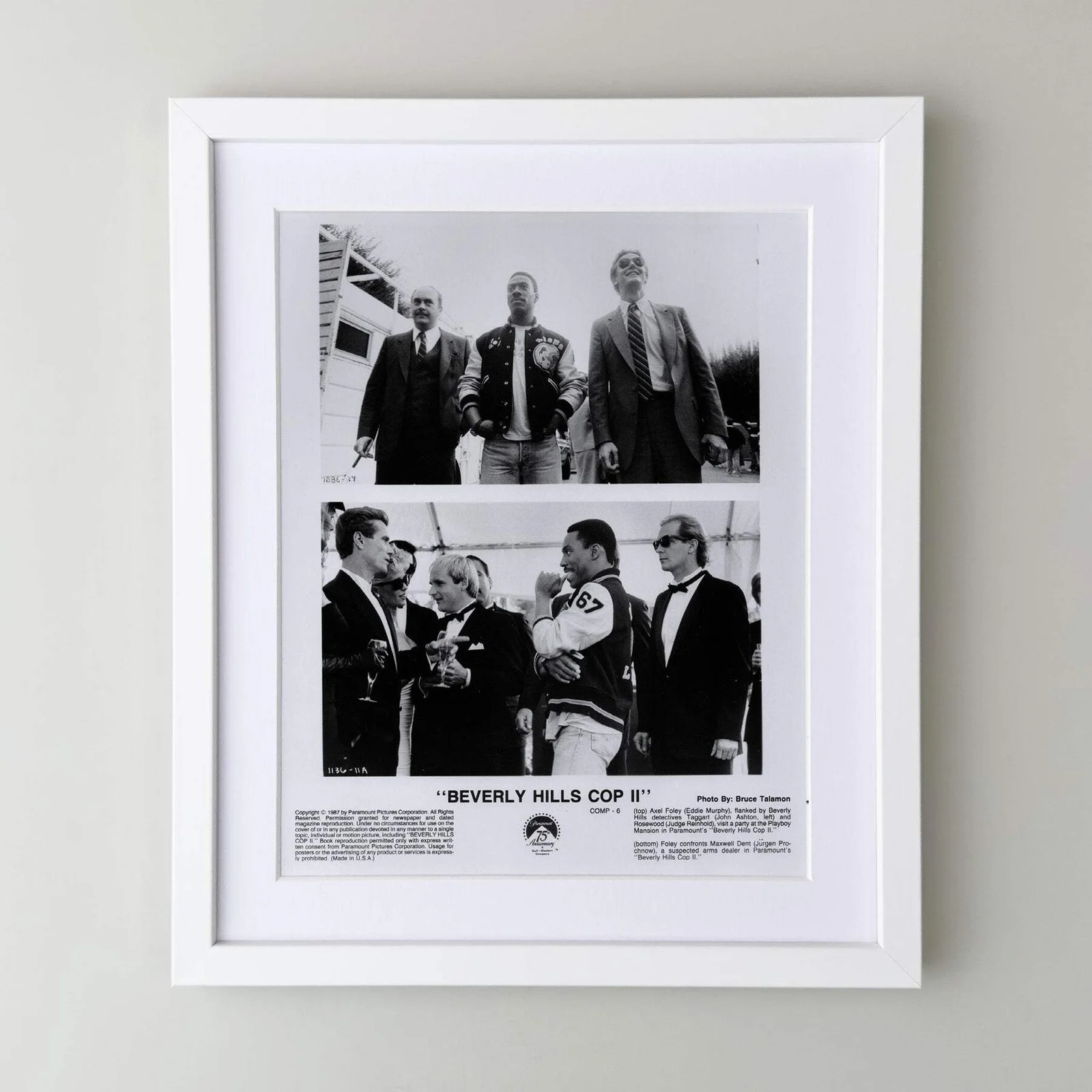 Beverly Hills Cop 2 (1987) Press Publicity Still - Framed, image 3