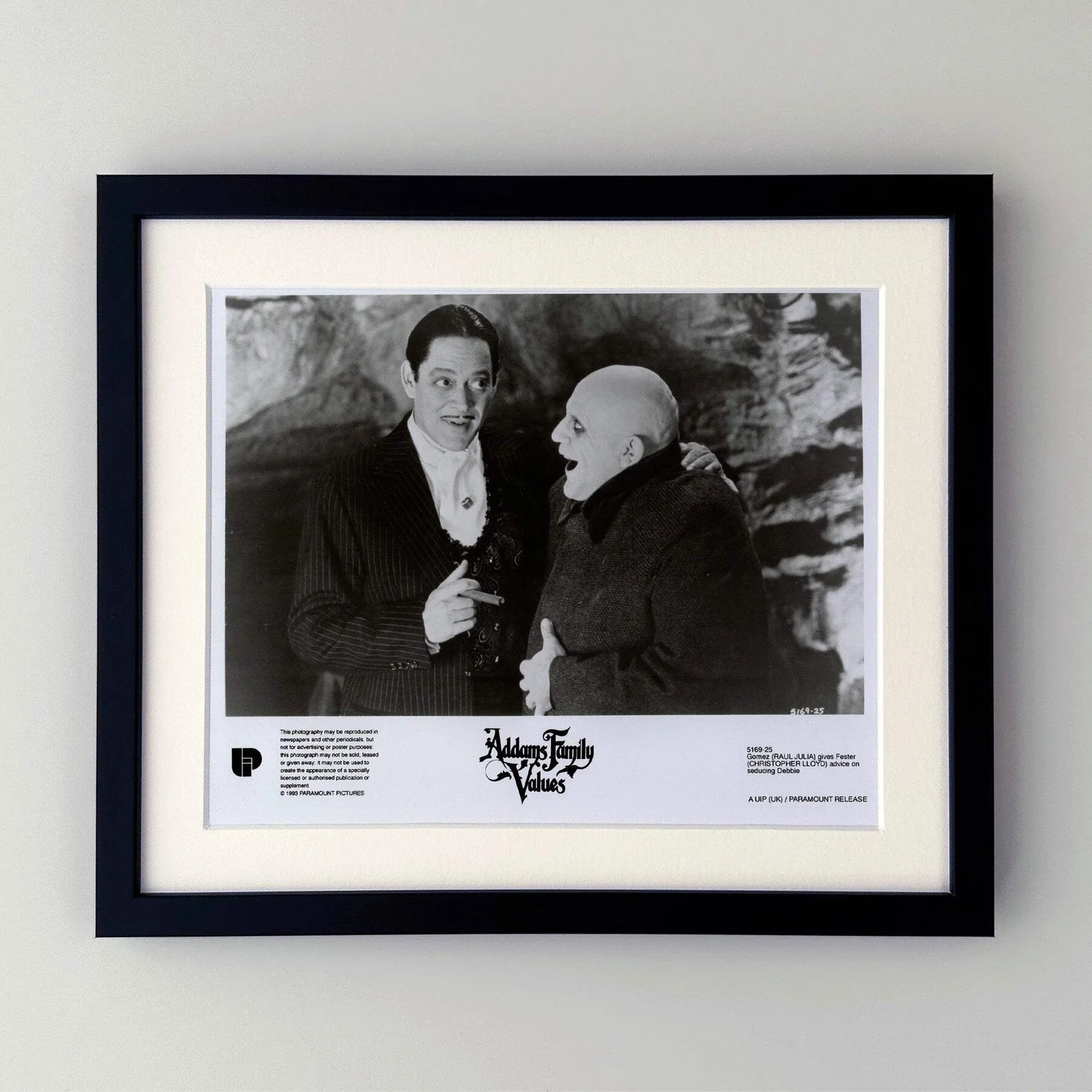 Addams Family Values (1993) Press Publicity Still - Framed, image 2