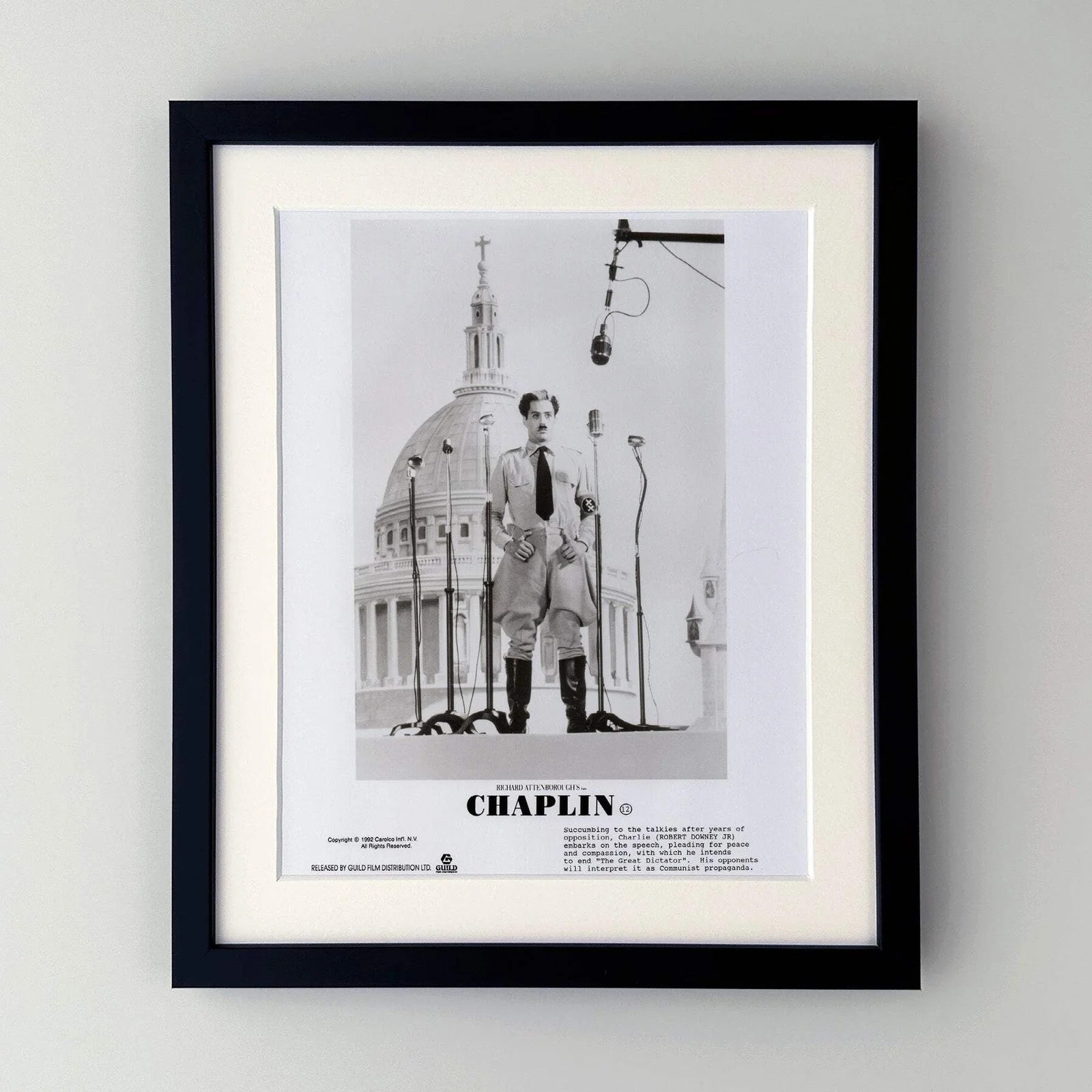 Chaplin (1992) Press Publicity Still - Framed, image 2