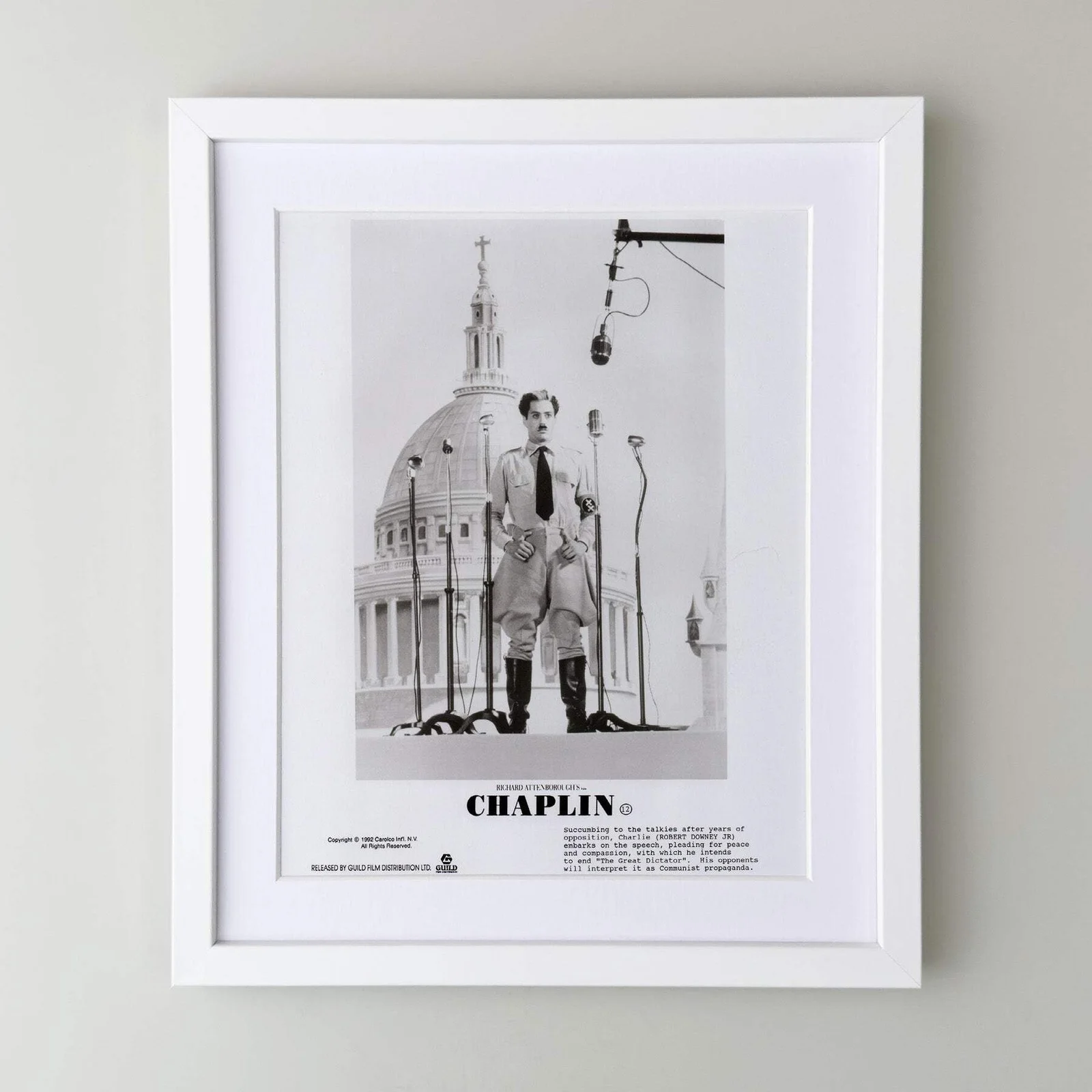 Chaplin (1992) Press Publicity Still - Framed, image 3