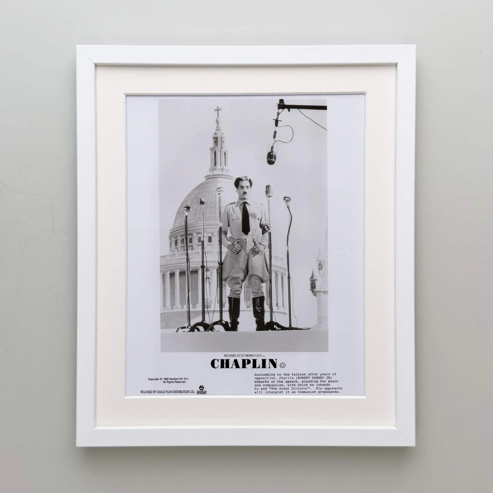 Chaplin (1992) Press Publicity Still - Framed, image 4