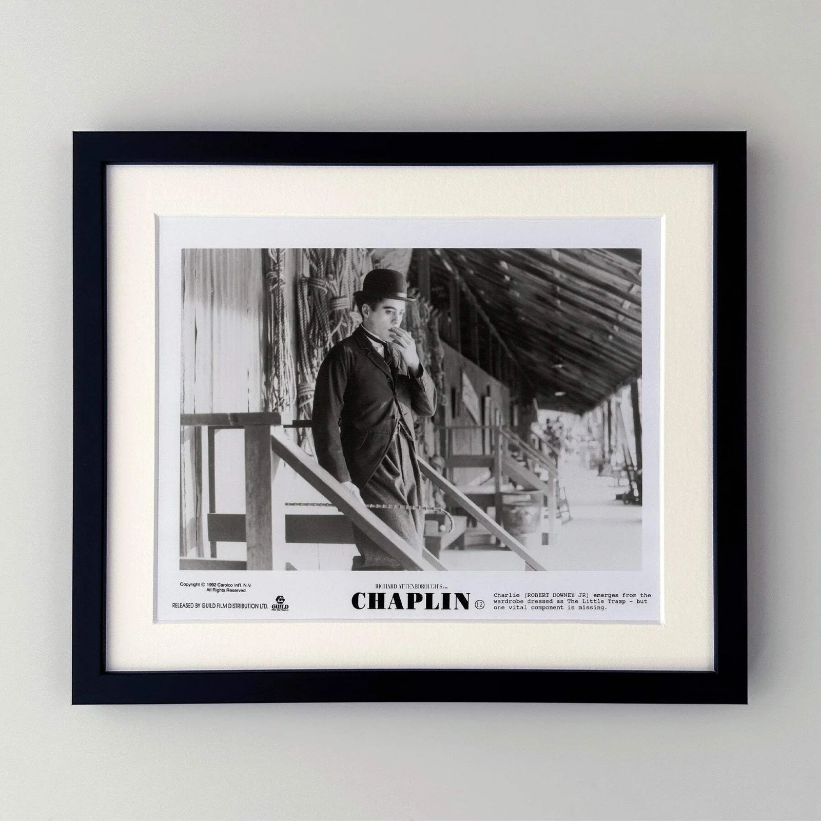 Chaplin (1992) Press Publicity Still - Framed, image 2