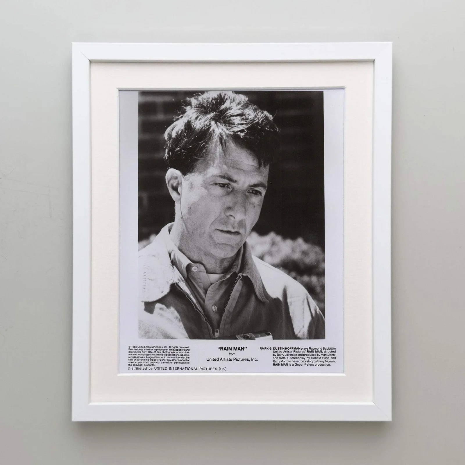 Rain Man (1988) Press Publicity Still - Framed, image 4