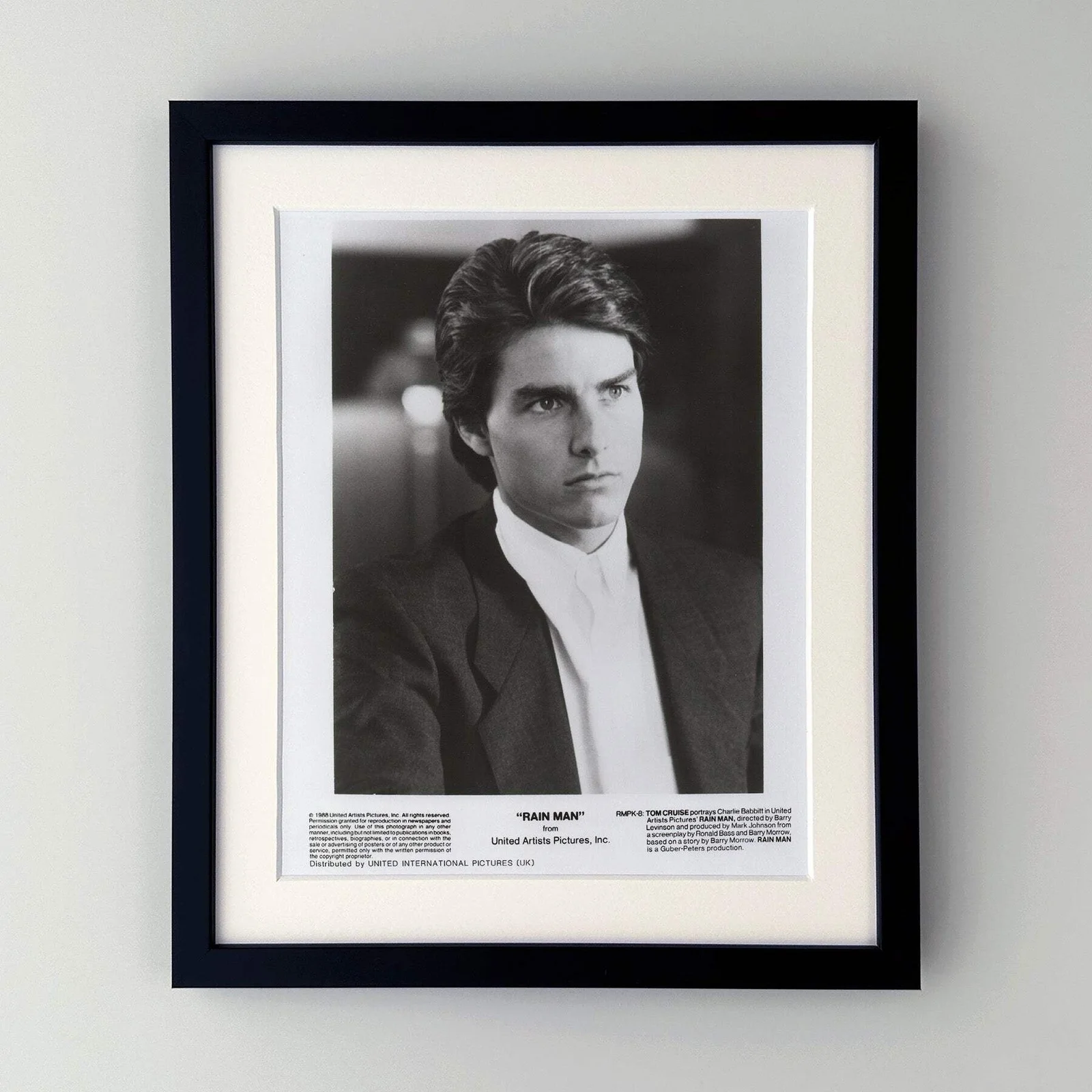 Rain Man (1988) Press Publicity Still - Framed, image 2