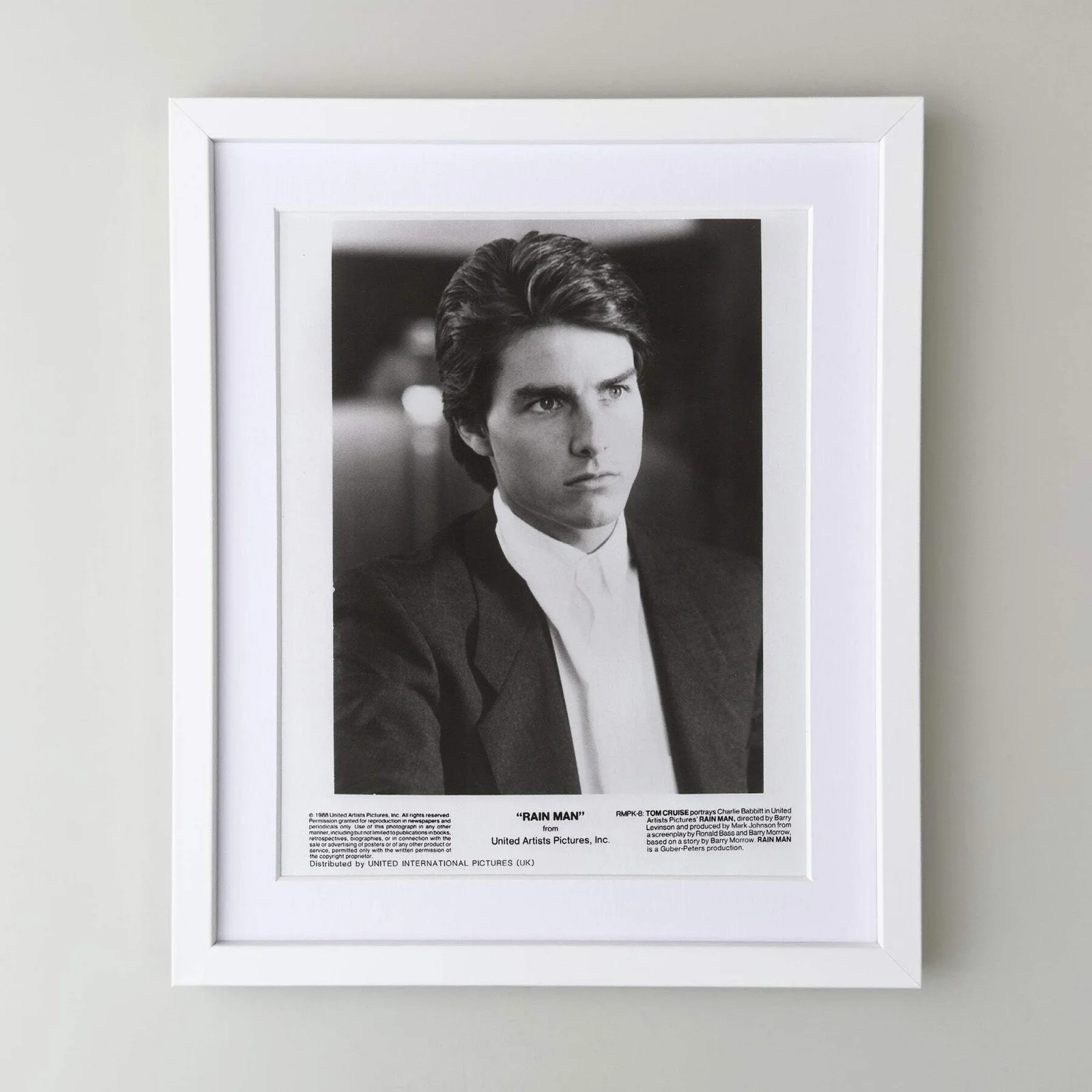 Rain Man (1988) Press Publicity Still - Framed, image 3