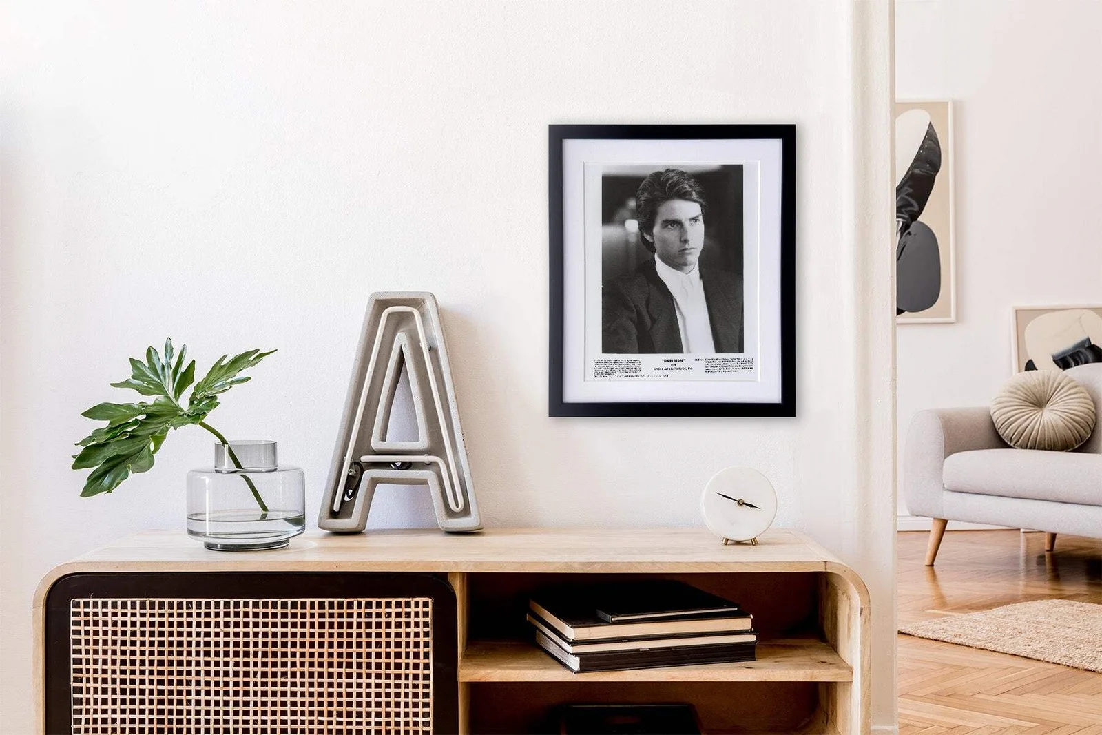 Rain Man (1988) Press Publicity Still - Framed, image 5