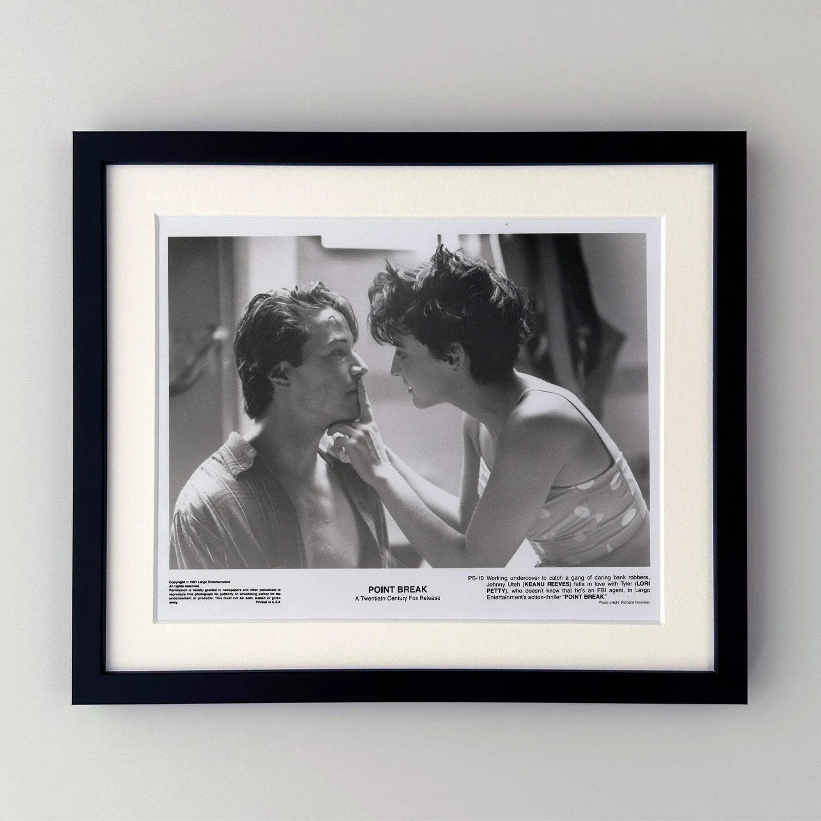 Point Break (1991) Press Publicity Still - Framed, image 2