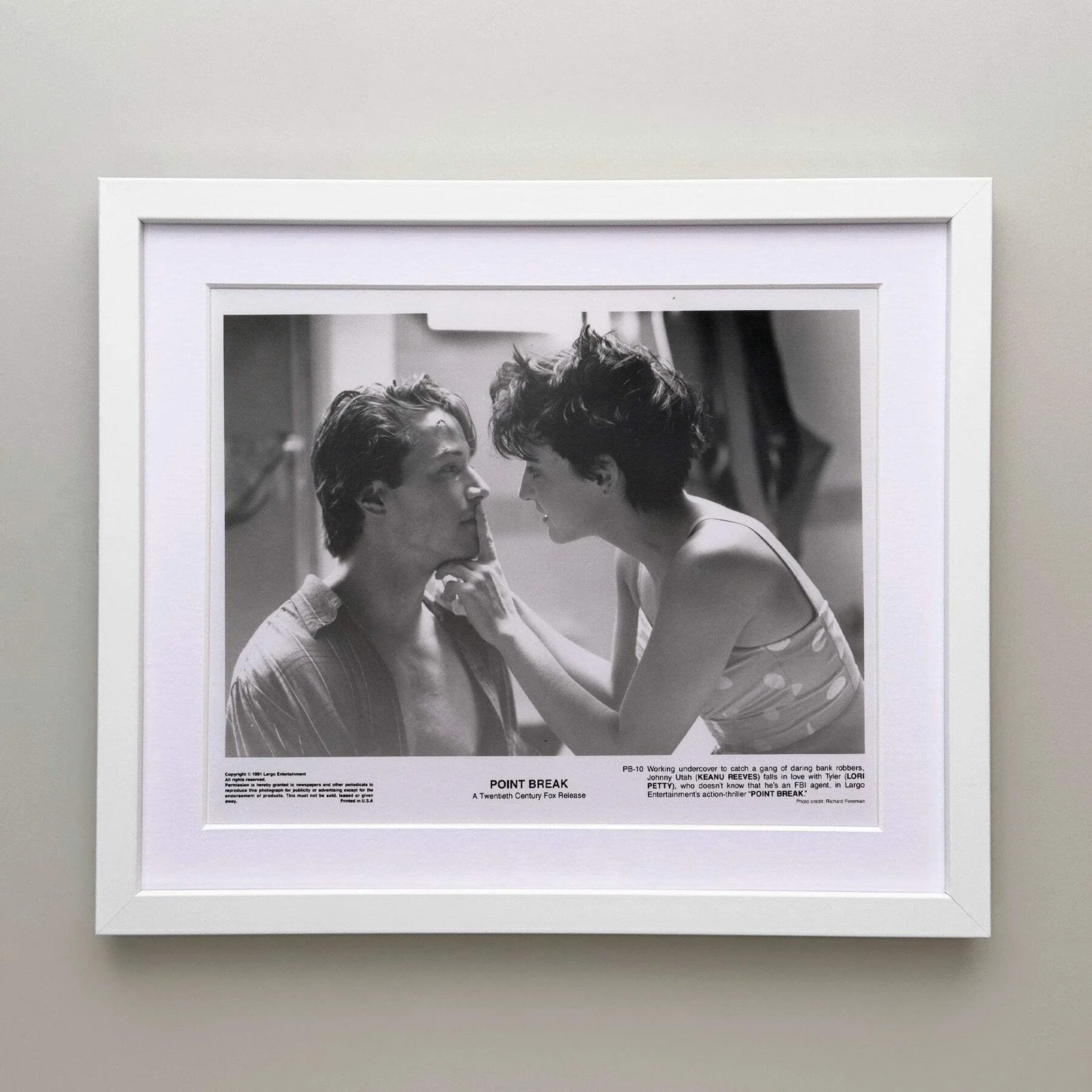 Point Break (1991) Press Publicity Still - Framed, image 3