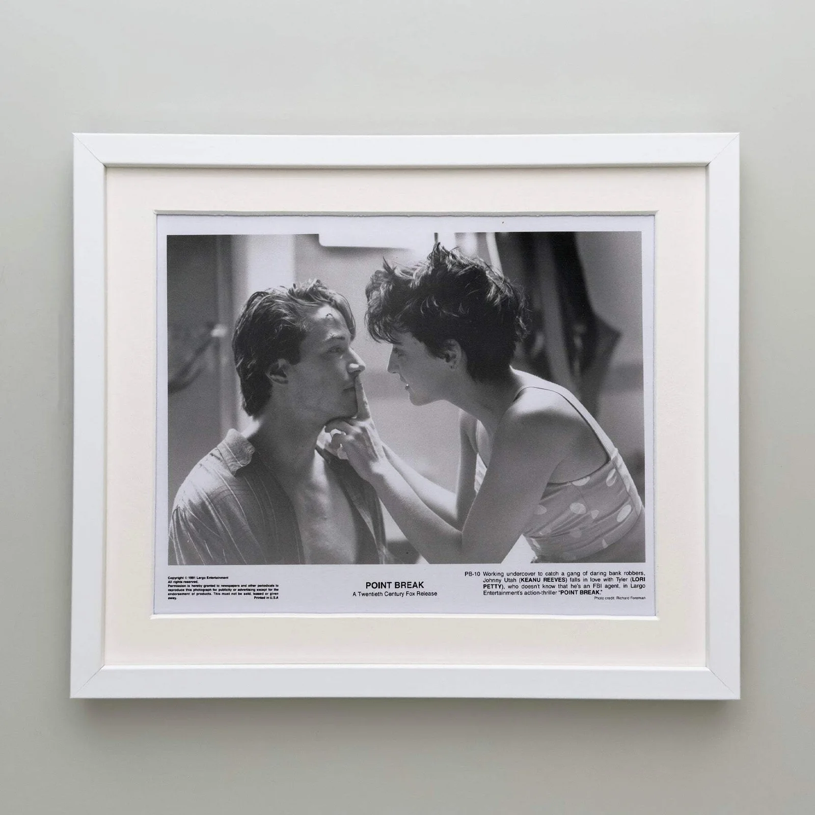 Point Break (1991) Press Publicity Still - Framed, image 4