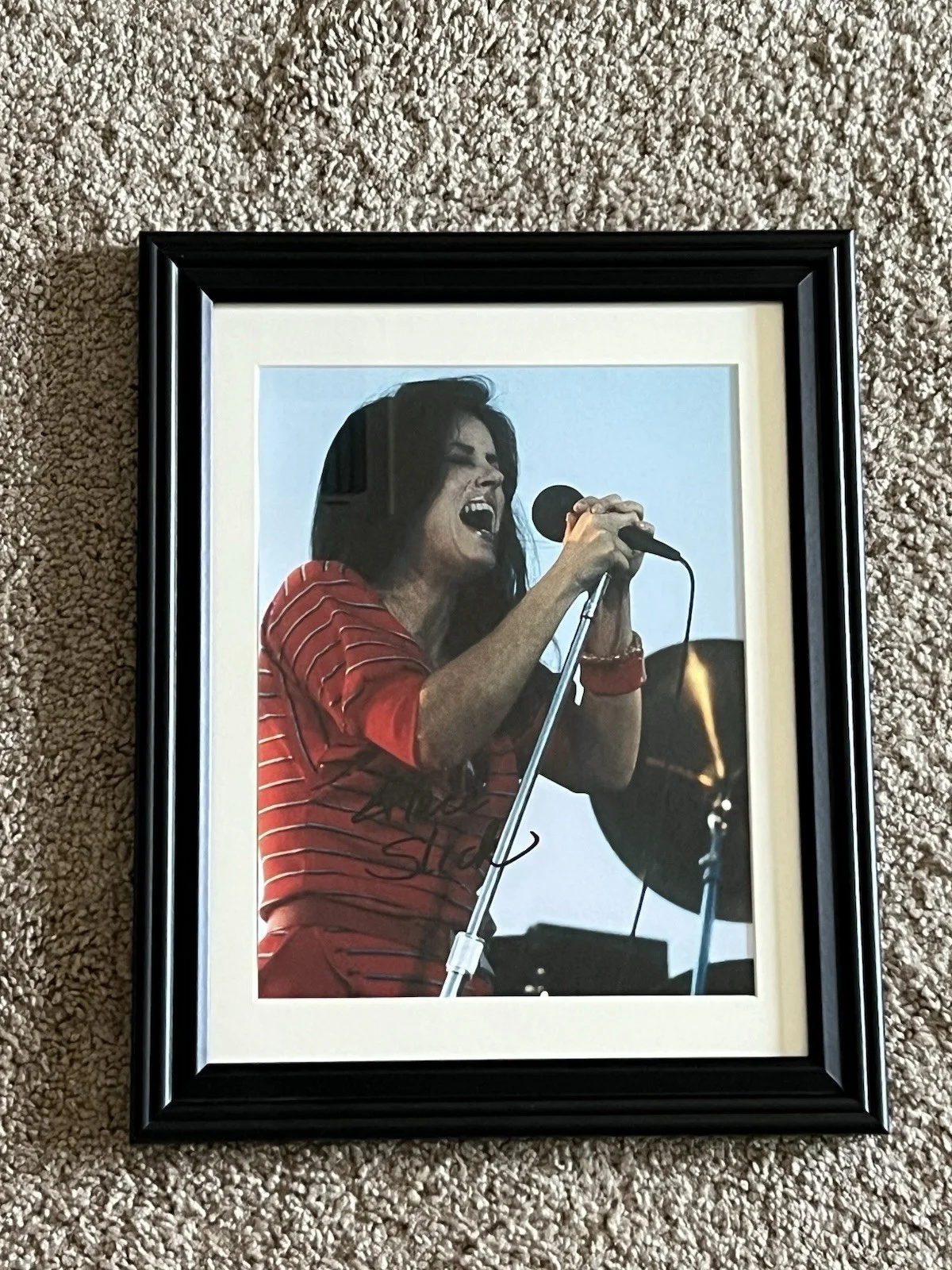 GRACE SLICK Autographed 8.25x11.5 Framed signed photo Jefferson Starship, изображение 2