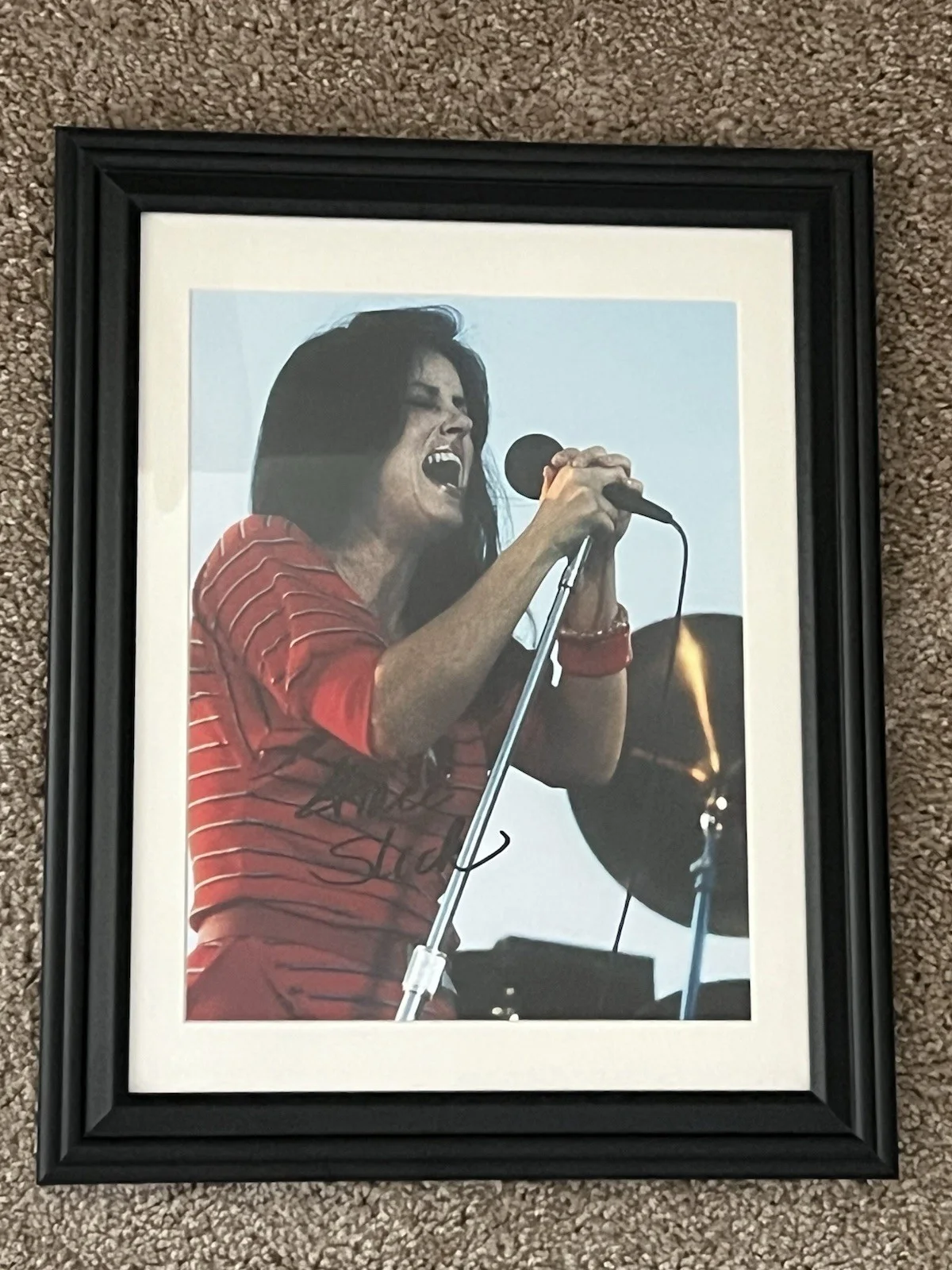 GRACE SLICK Autographed 8.25x11.5 Framed signed photo Jefferson Starship, изображение 3