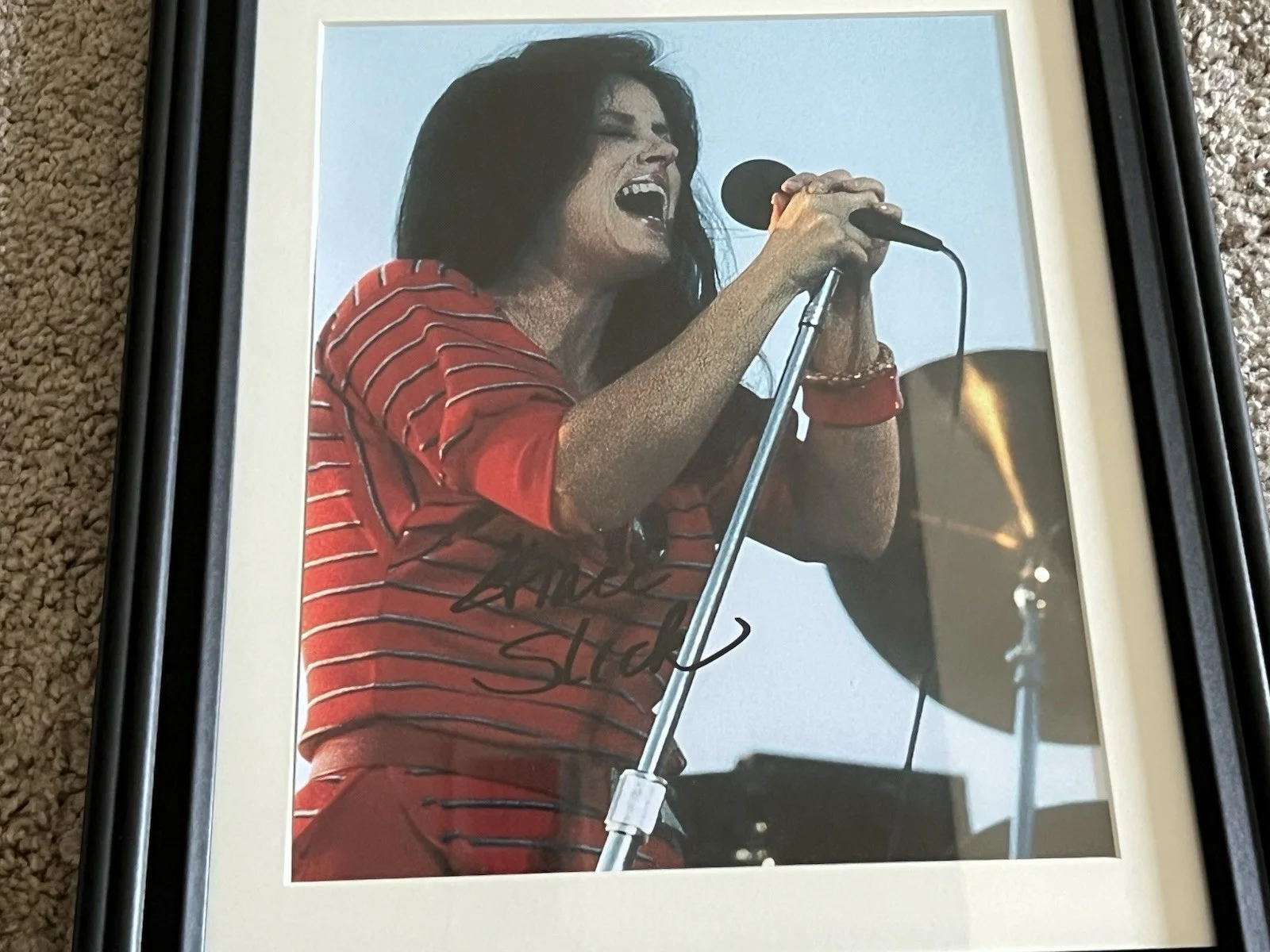 GRACE SLICK Autographed 8.25x11.5 Framed signed photo Jefferson Starship, изображение 4